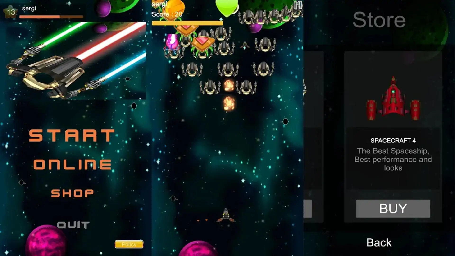激光宇宙飞船