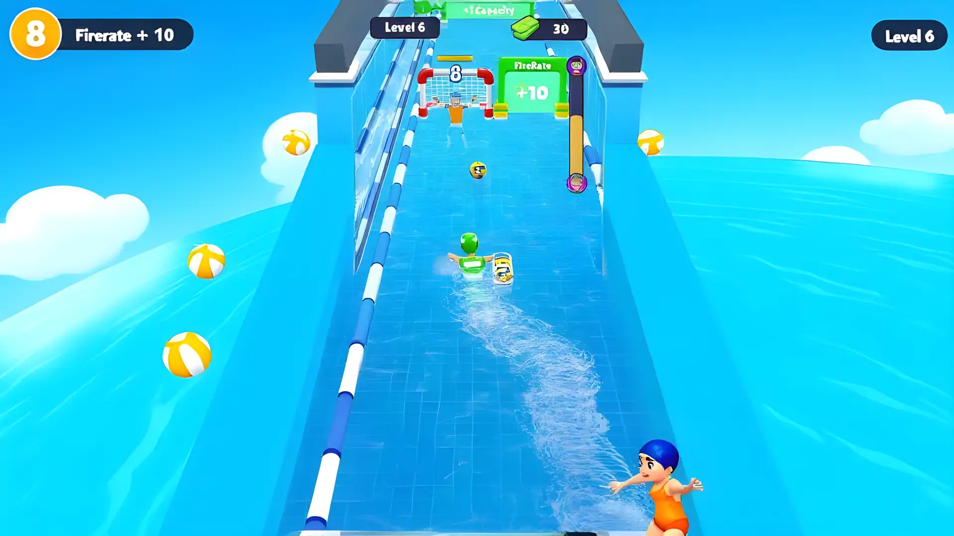 水球跑