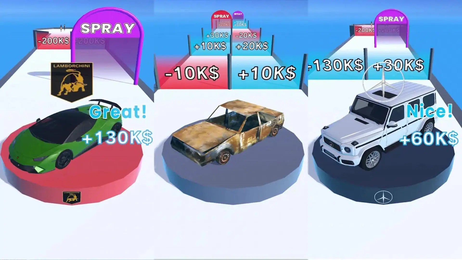 获得超级跑车3D