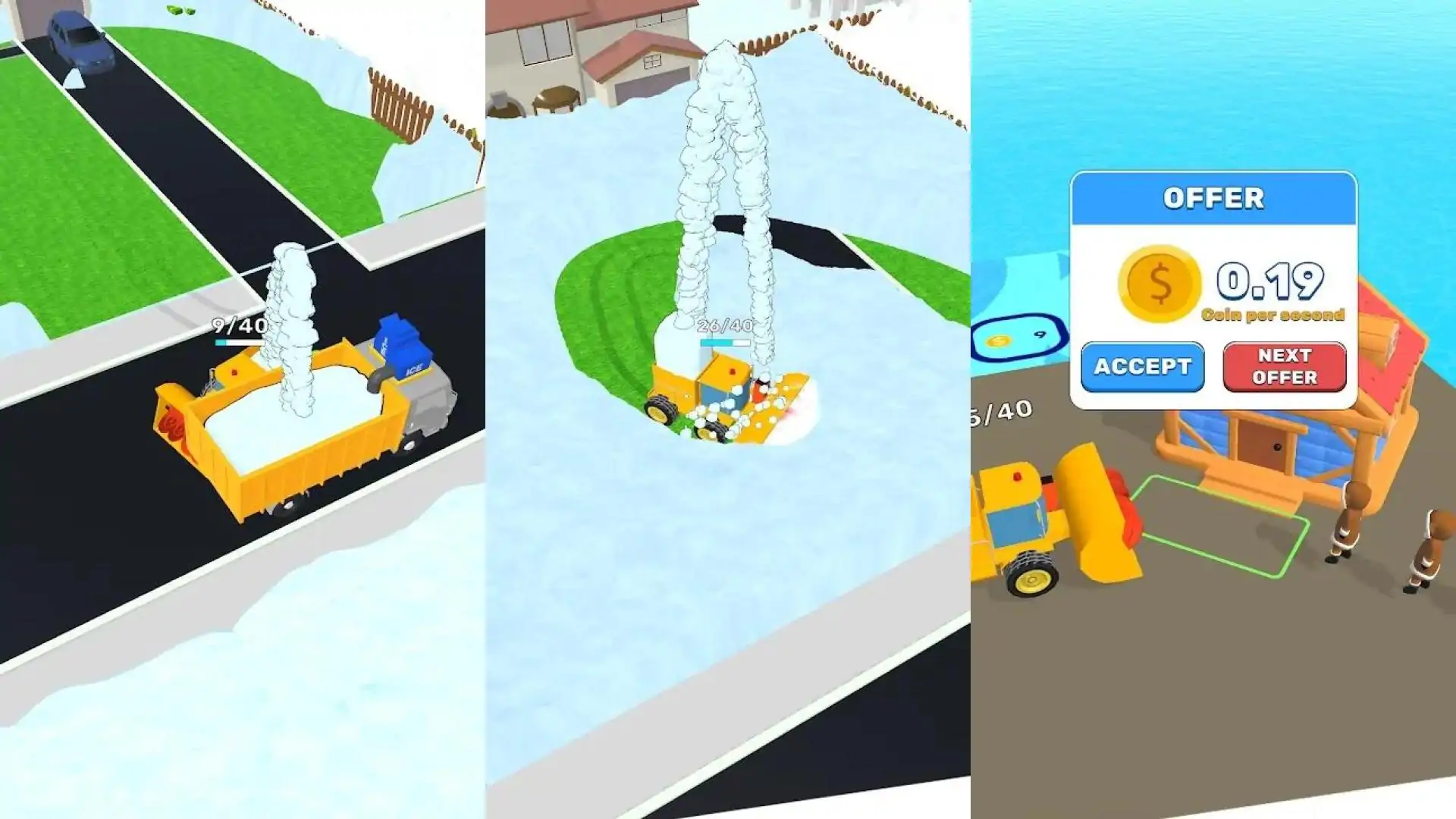 扫雪3D