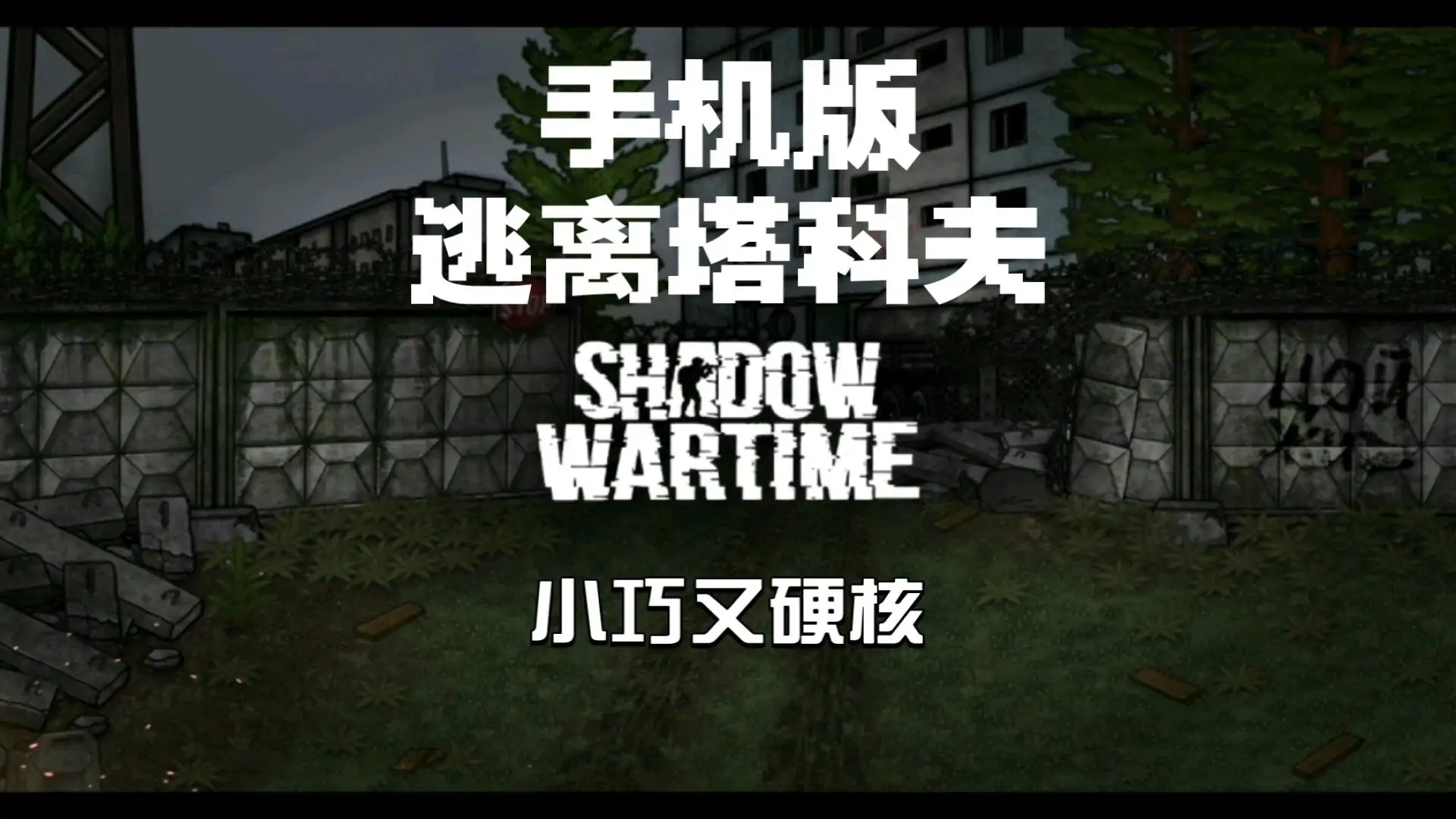 逃离塔科夫2d版(影子战时)
