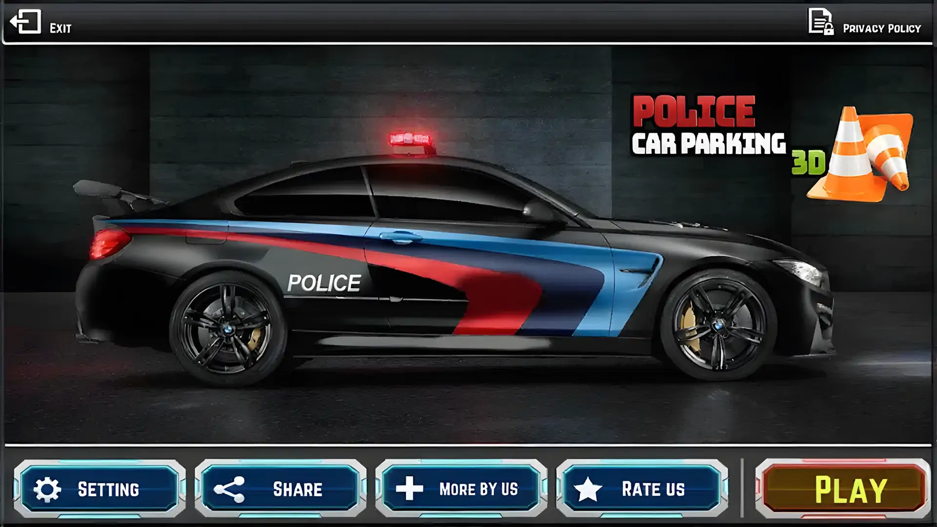 警车停车场