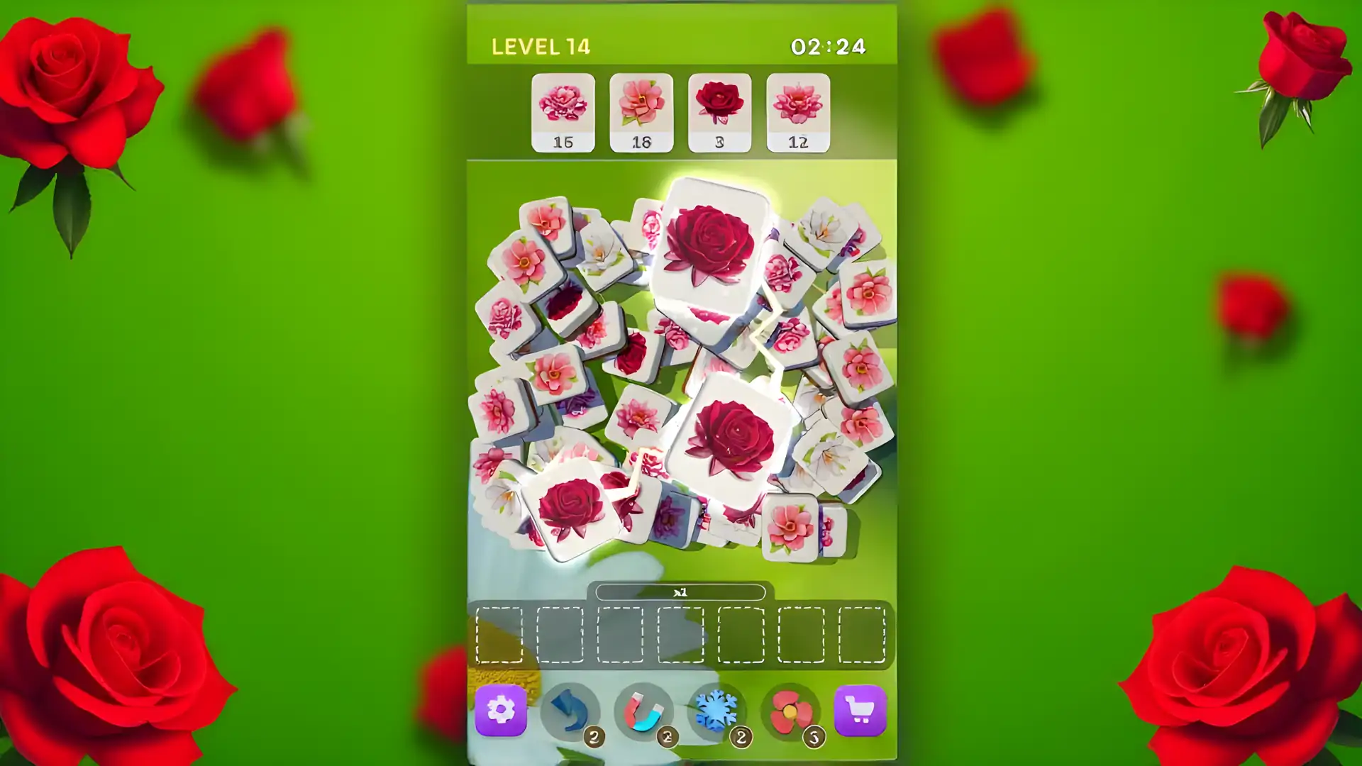 BlossomTile3D：三消