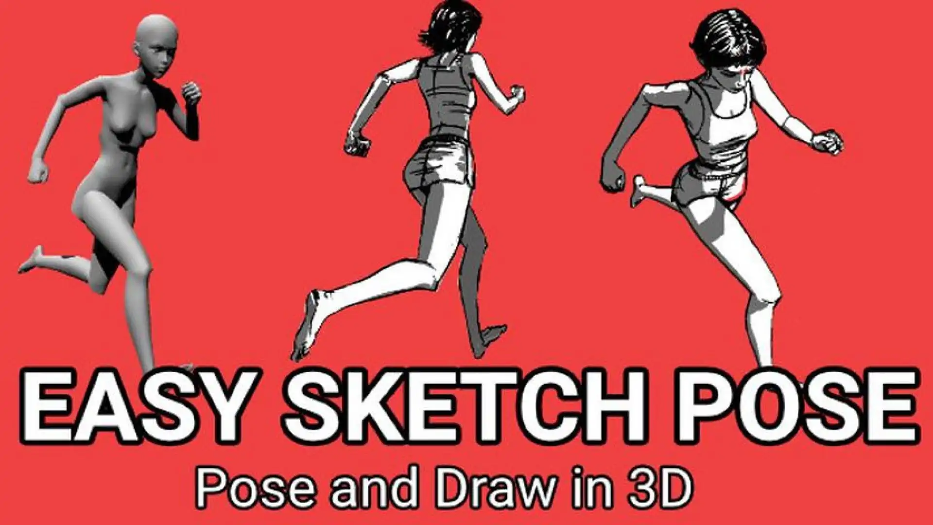 Easy Sketch Pose