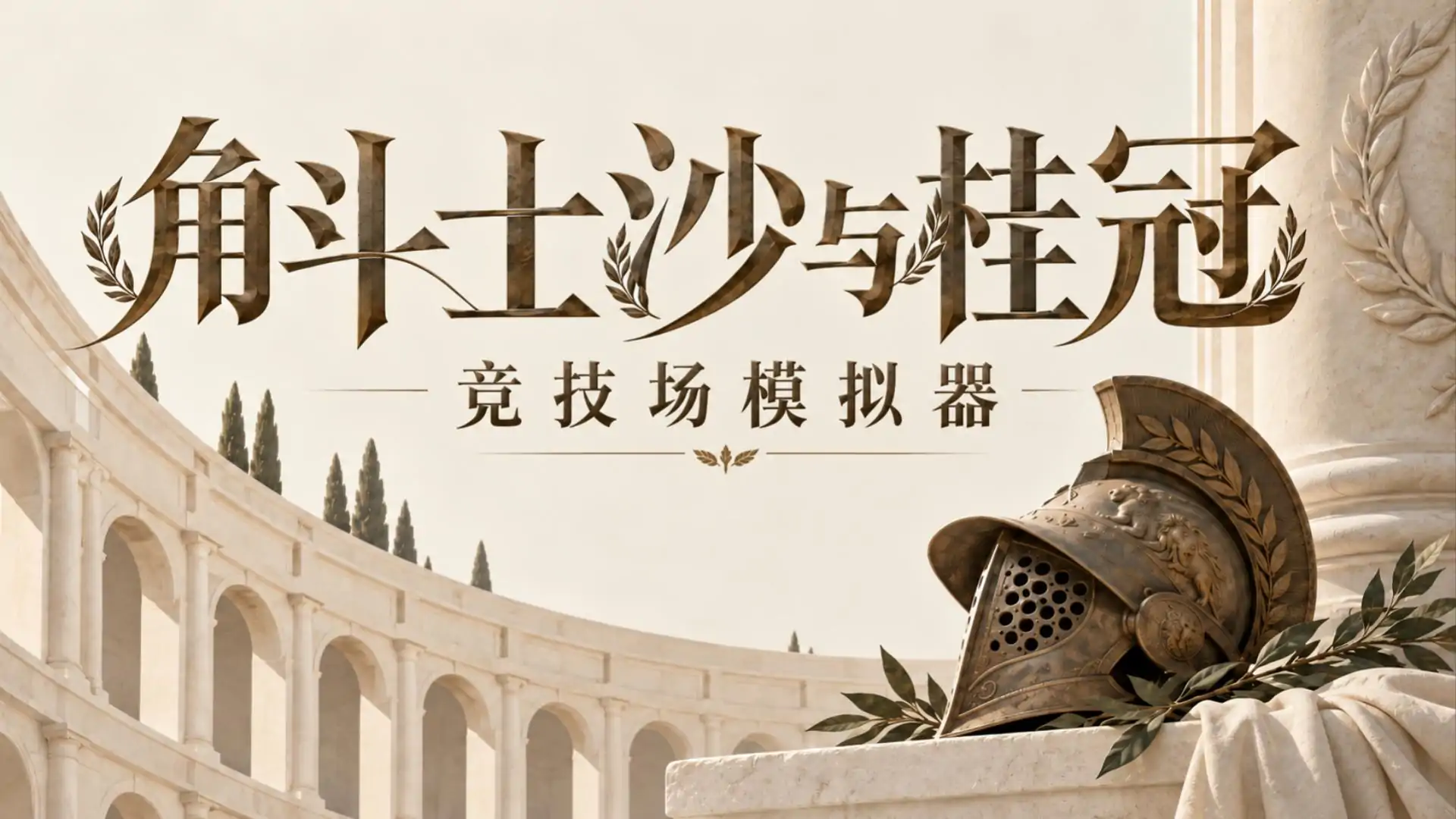 角斗士沙与桂冠：竞技场模拟器