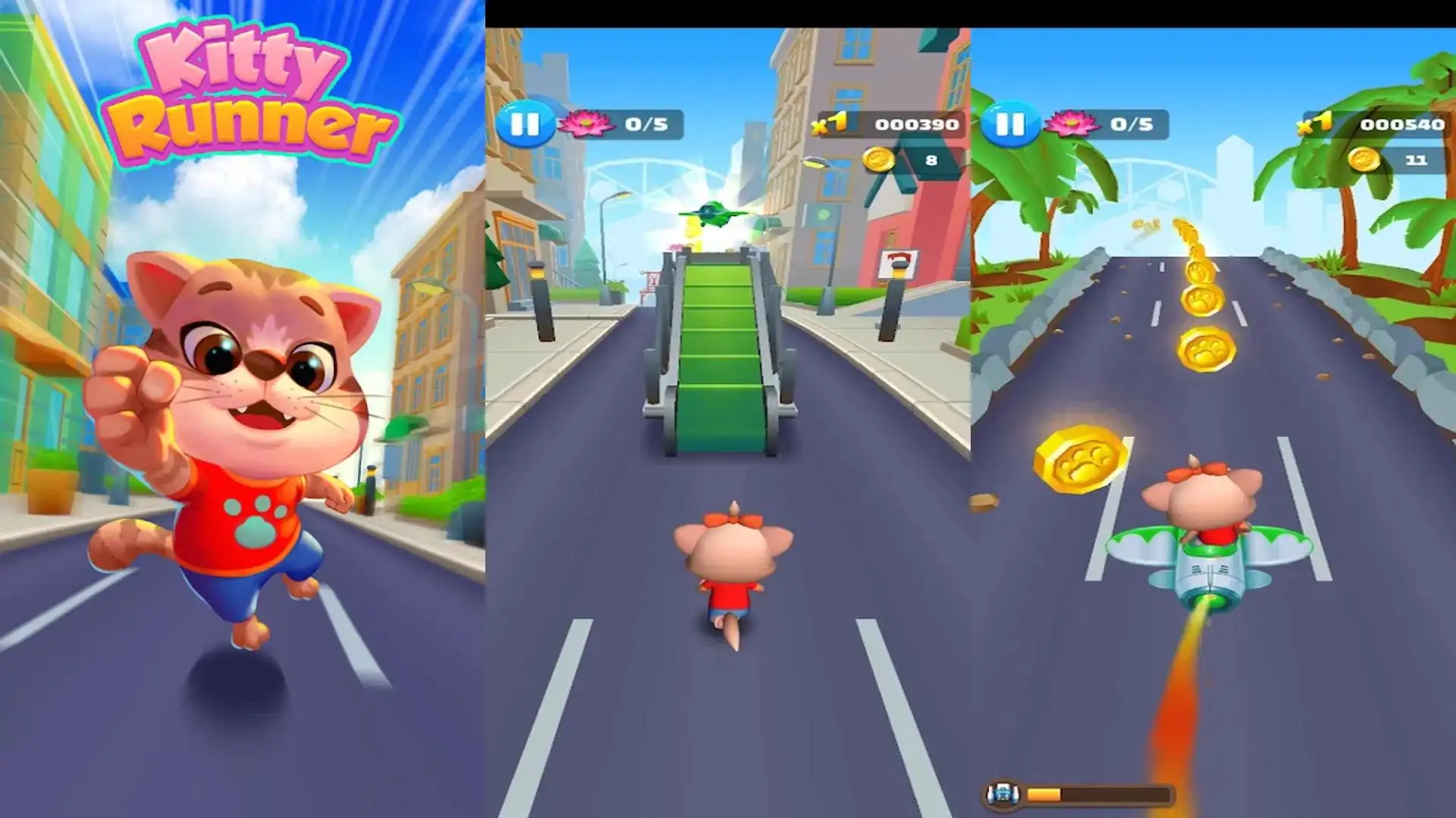 会说话的小猫赛跑者PetRun