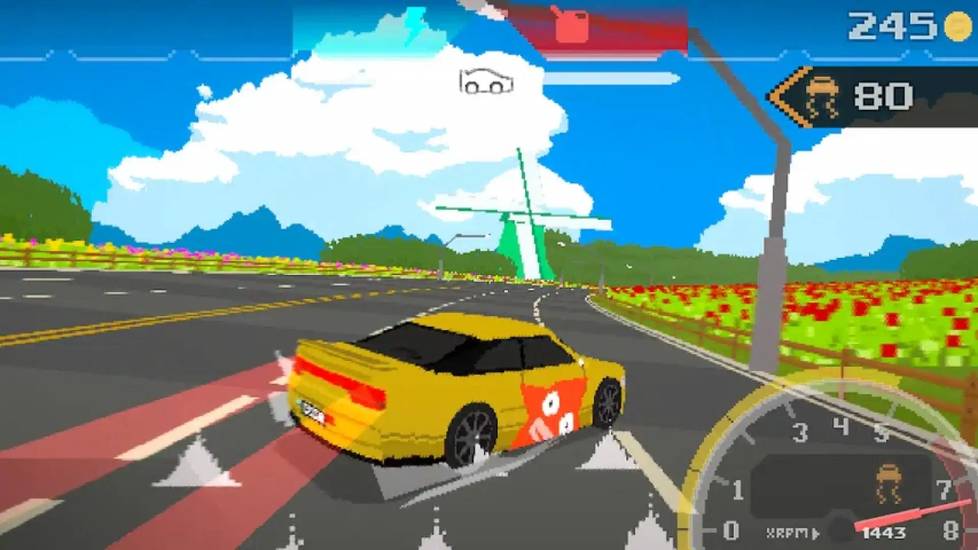 像素公路漂移