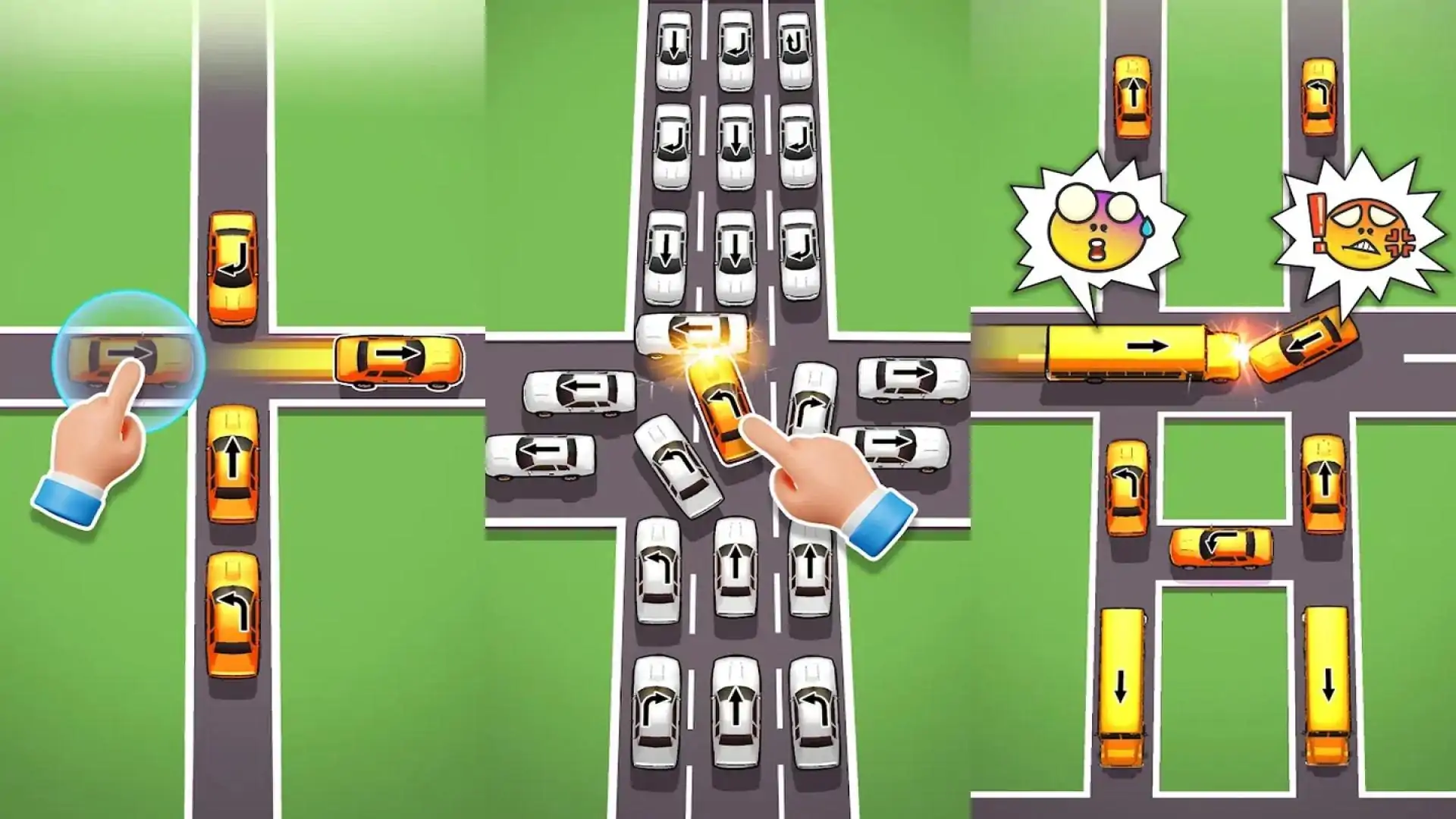 交通阻塞逃生：停车3D