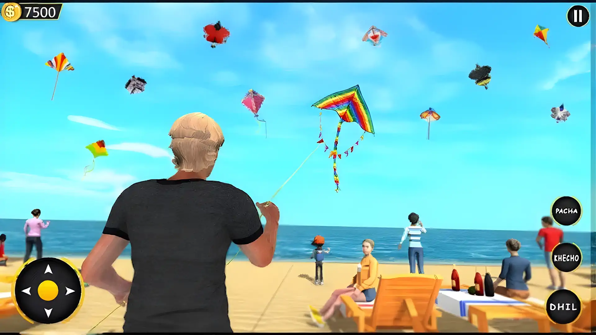 风筝巴桑特：放风筝游戏