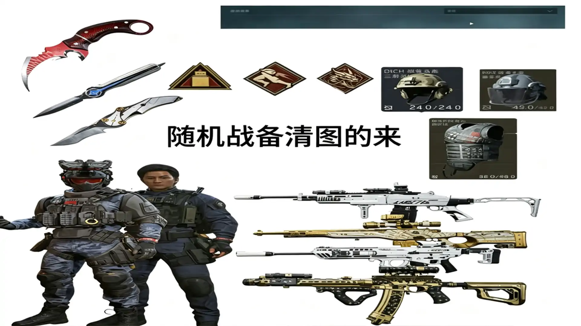 三角洲随机战备工具