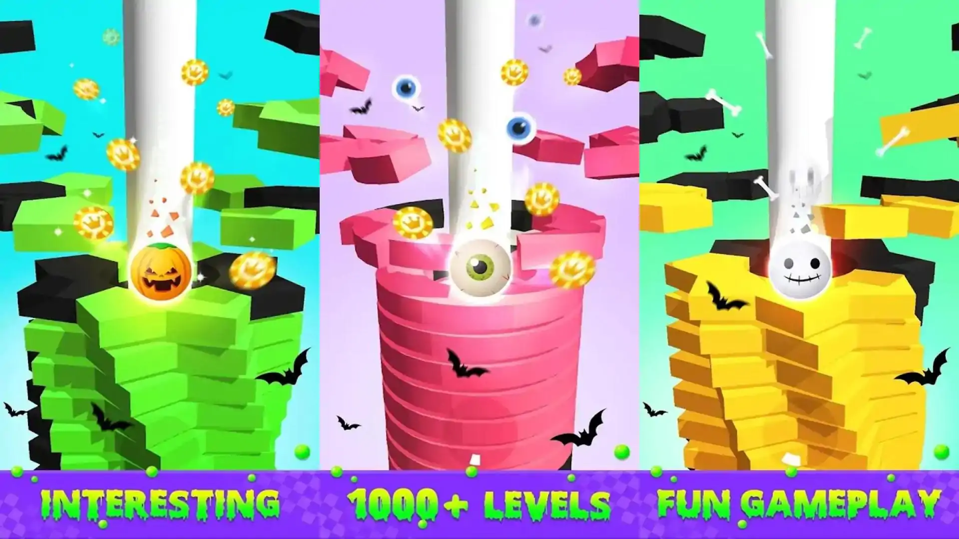 DropStackCrushBall3D：真正的金钱2020