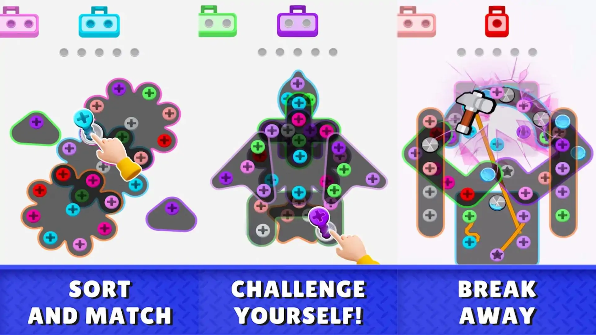 螺丝分类:螺母和螺栓堵塞