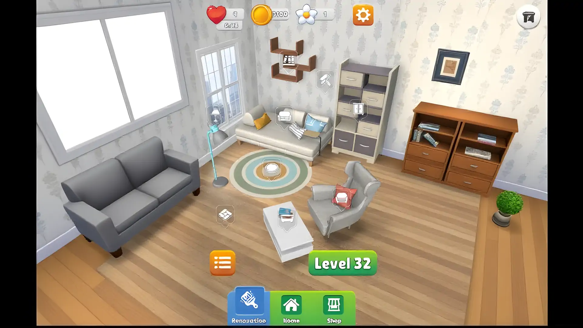 TripleSort3D：家居设计