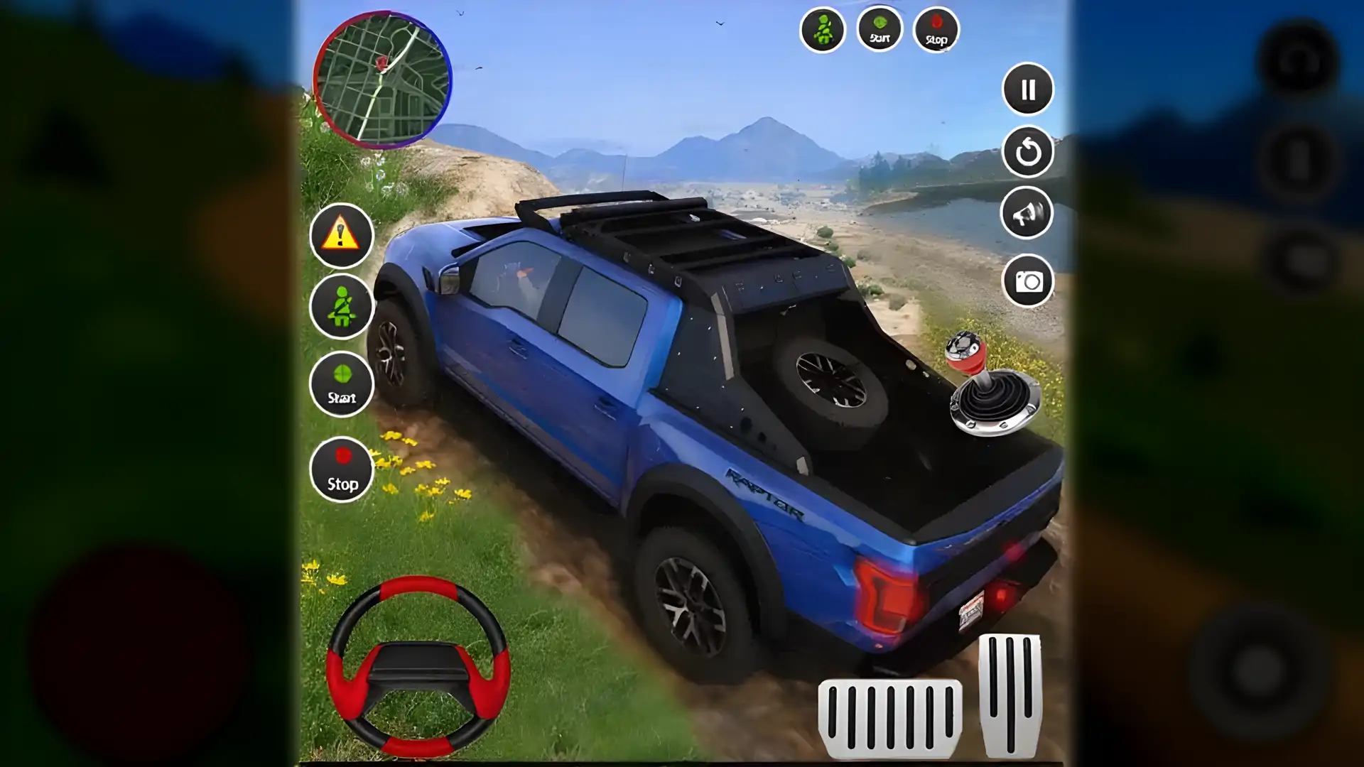 SUV4x4越野吉普车驾驶