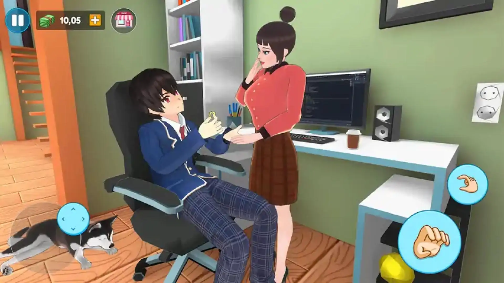 动漫模拟妈妈3d