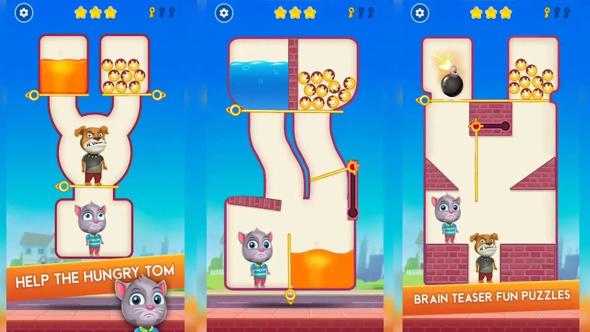 饥饿的汤姆猫(Pullthepin)