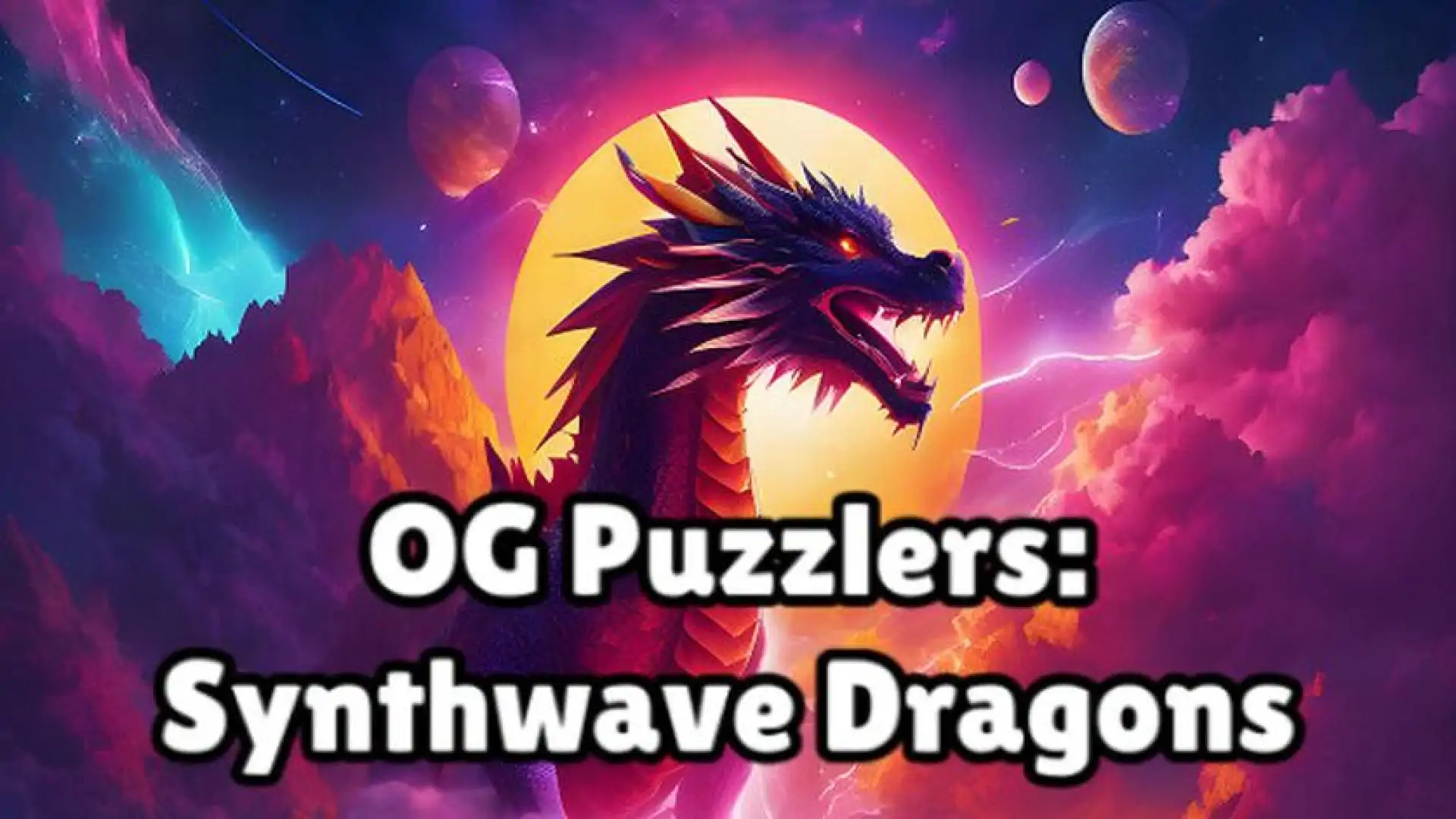 OG Puzzlers: Synthwave Dragons