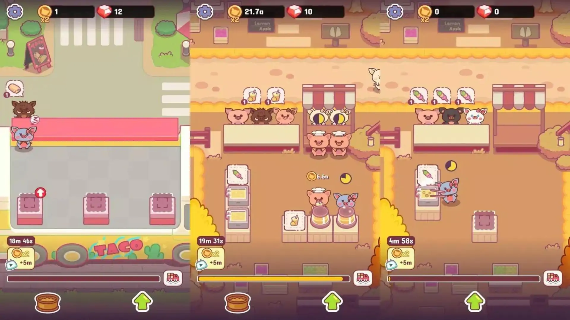 小猪餐厅：烹饪游戏