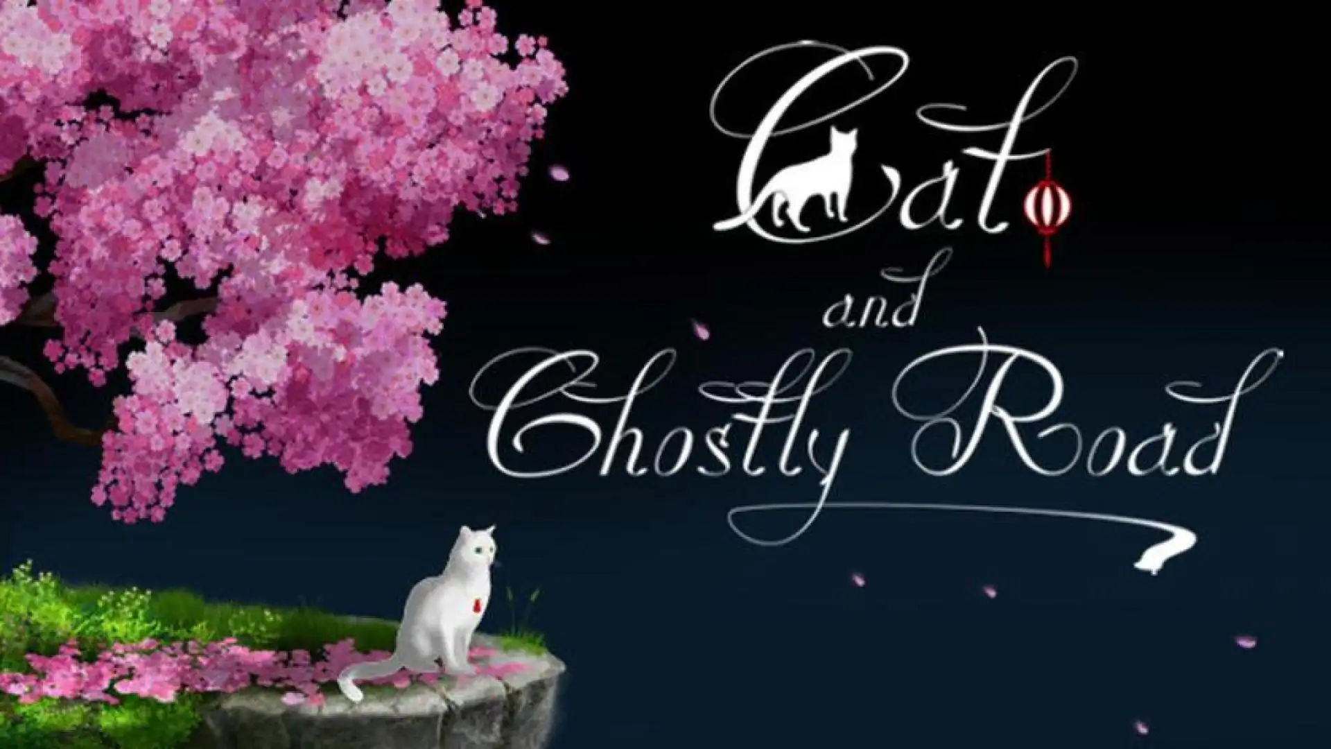 Cat and Ghostly Road