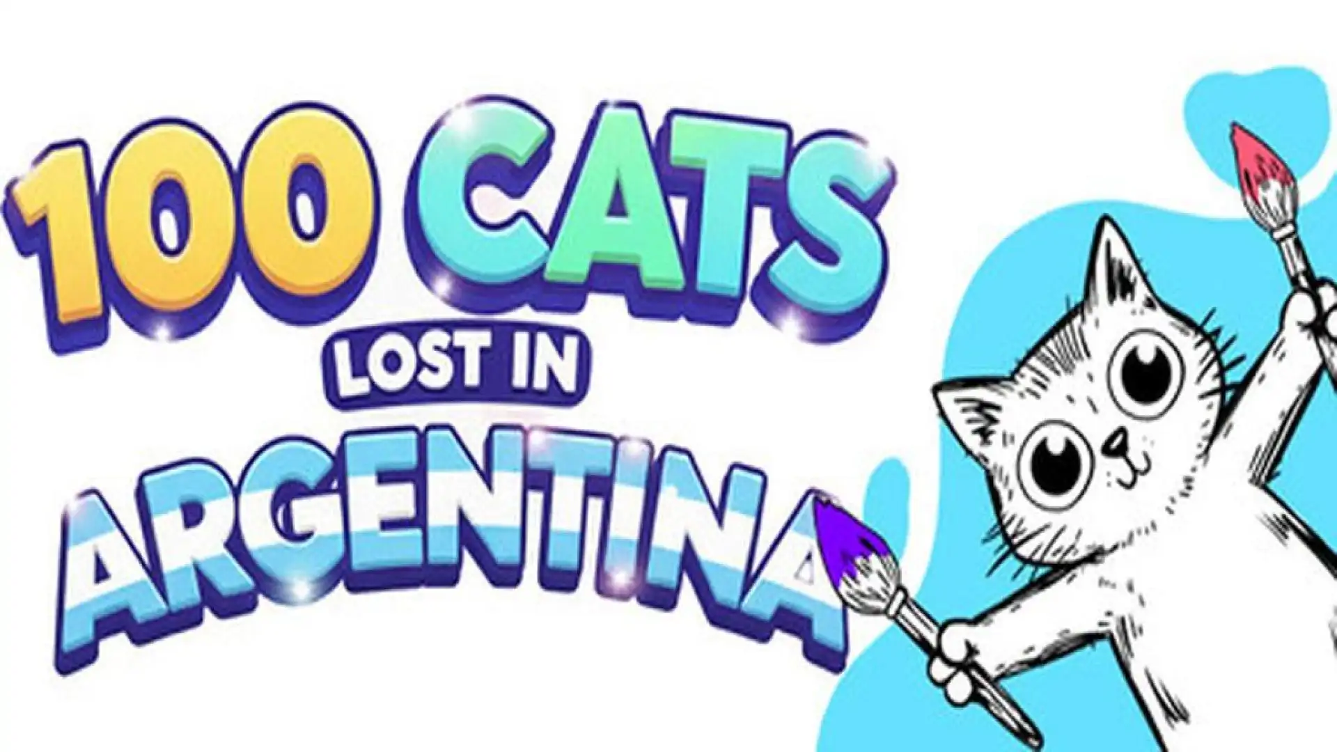 100 Cats Lost in Argentina Find & Color
