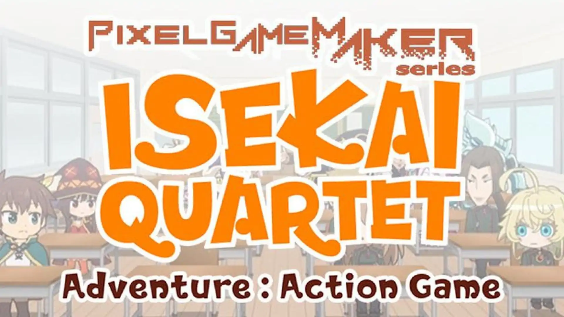 Pixel Game Maker Series ISEKAI QUARTET Adventure Action Game