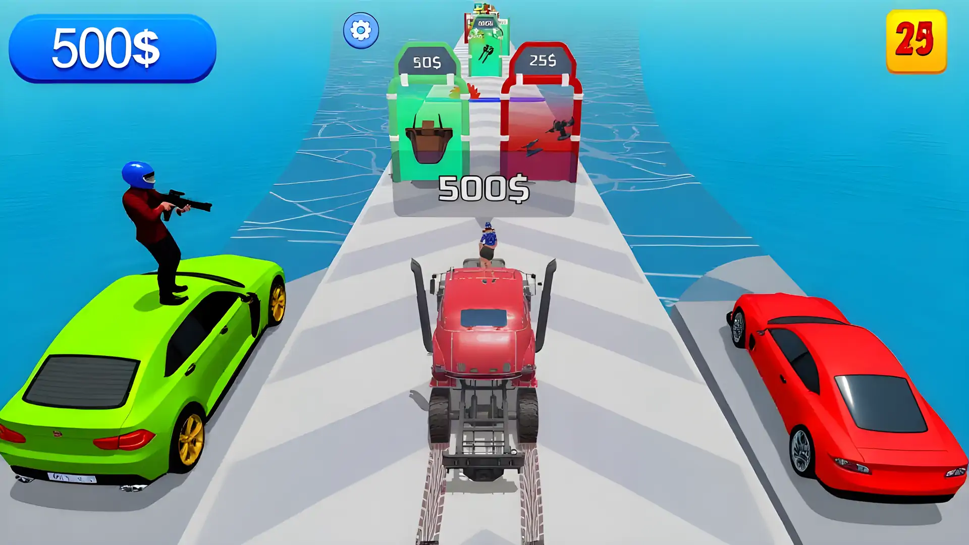 汽车进化：奔跑竞赛3D