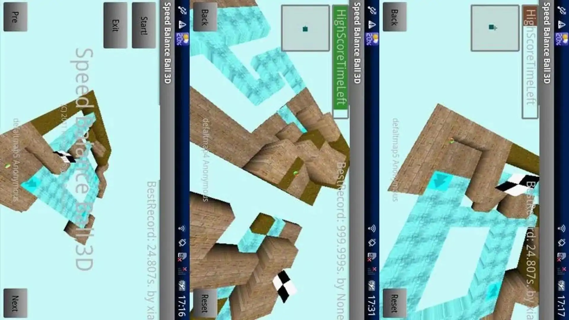 速度平衡球3D