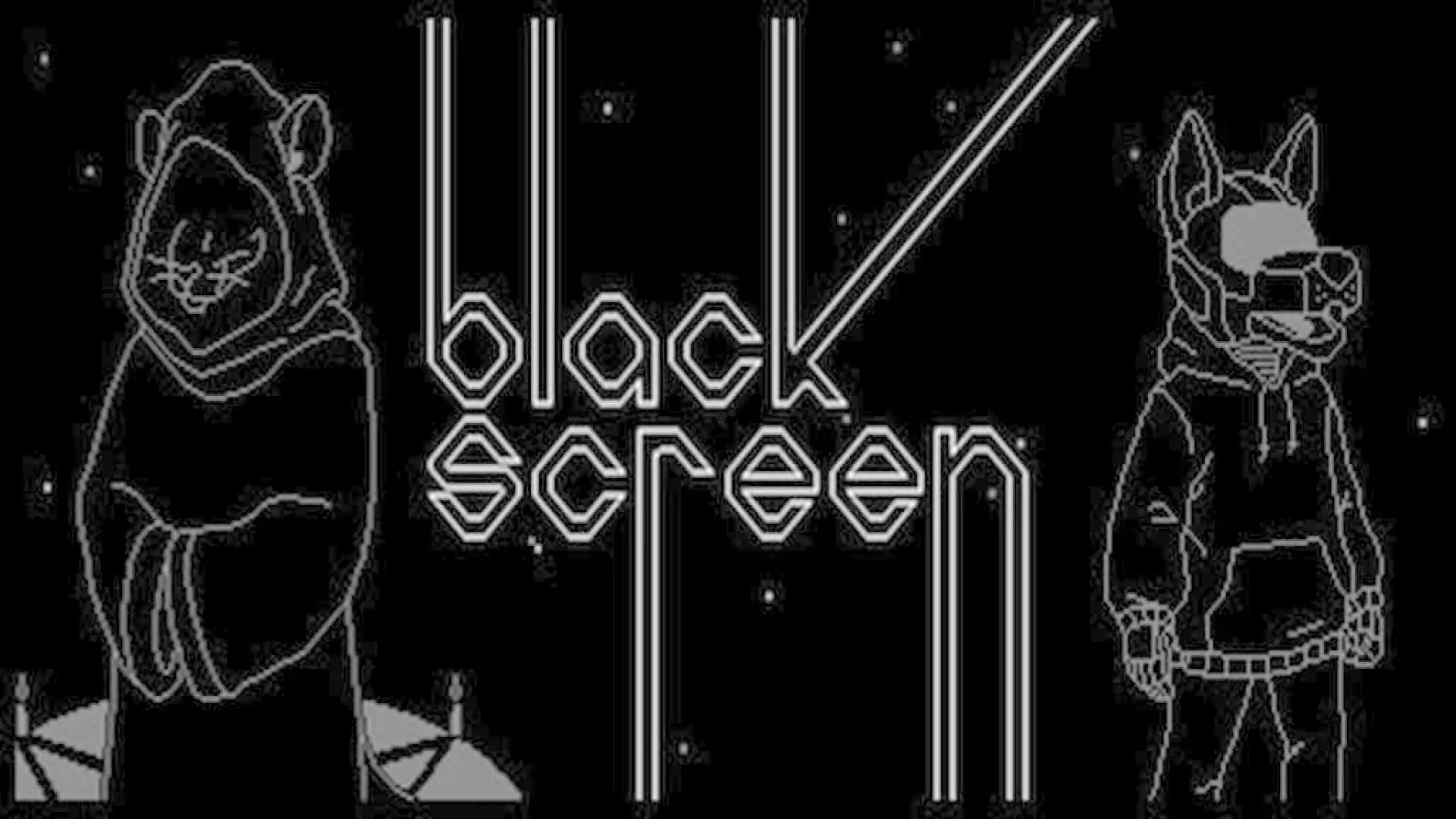 black screen