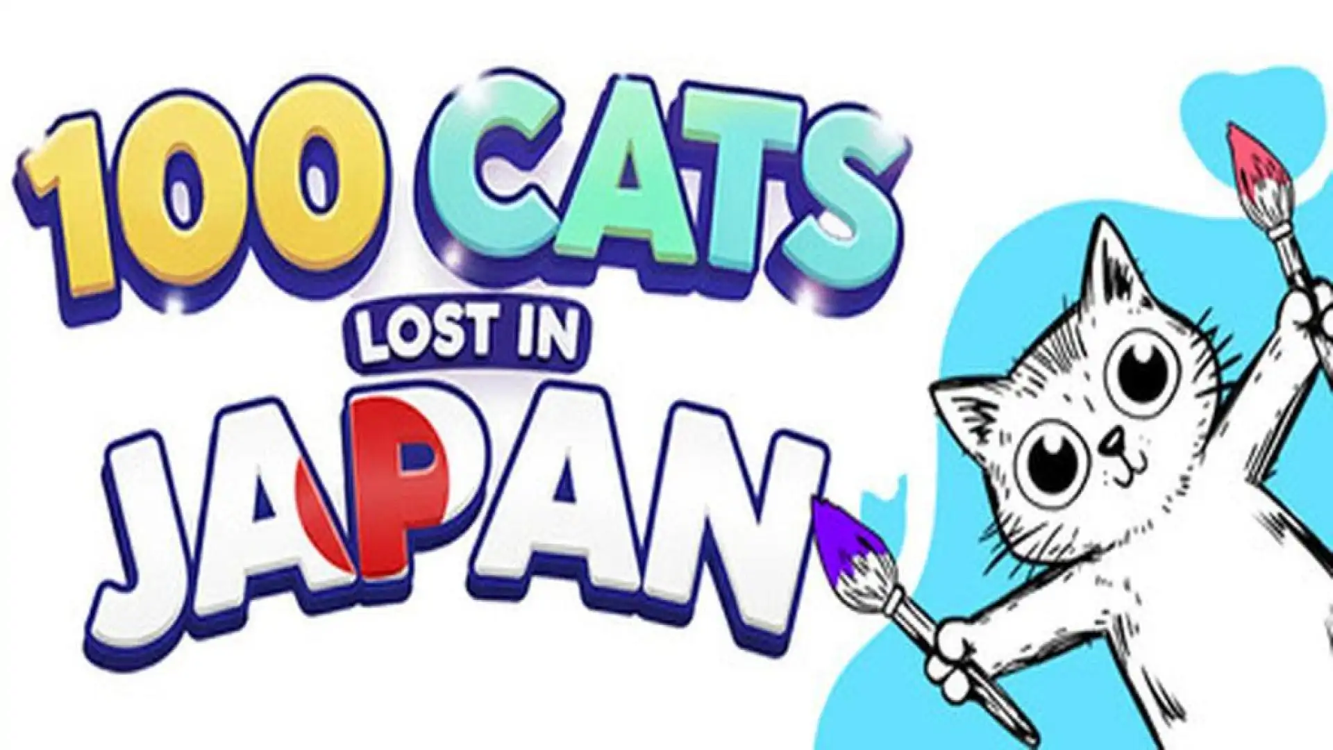 100 Cats Lost In Japan Find & Color
