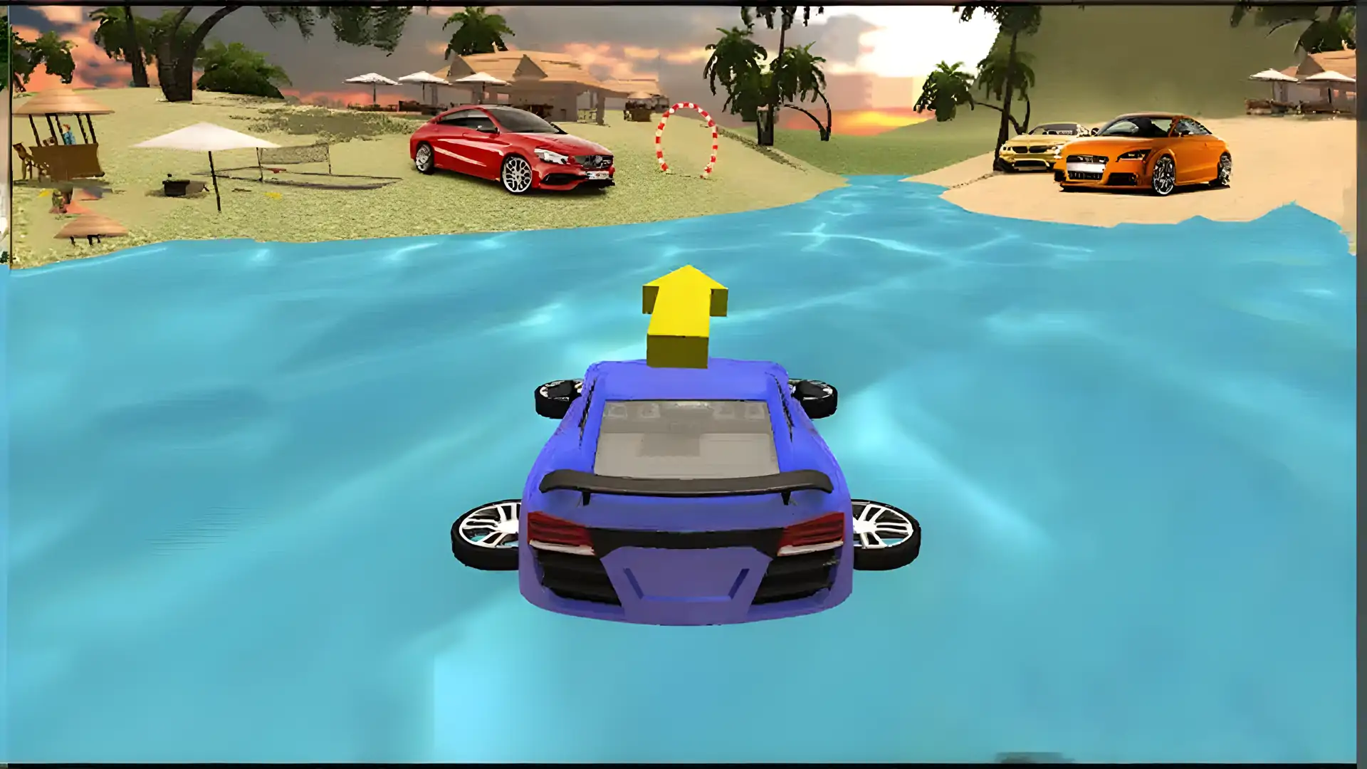 水特技汽车冲浪者3D