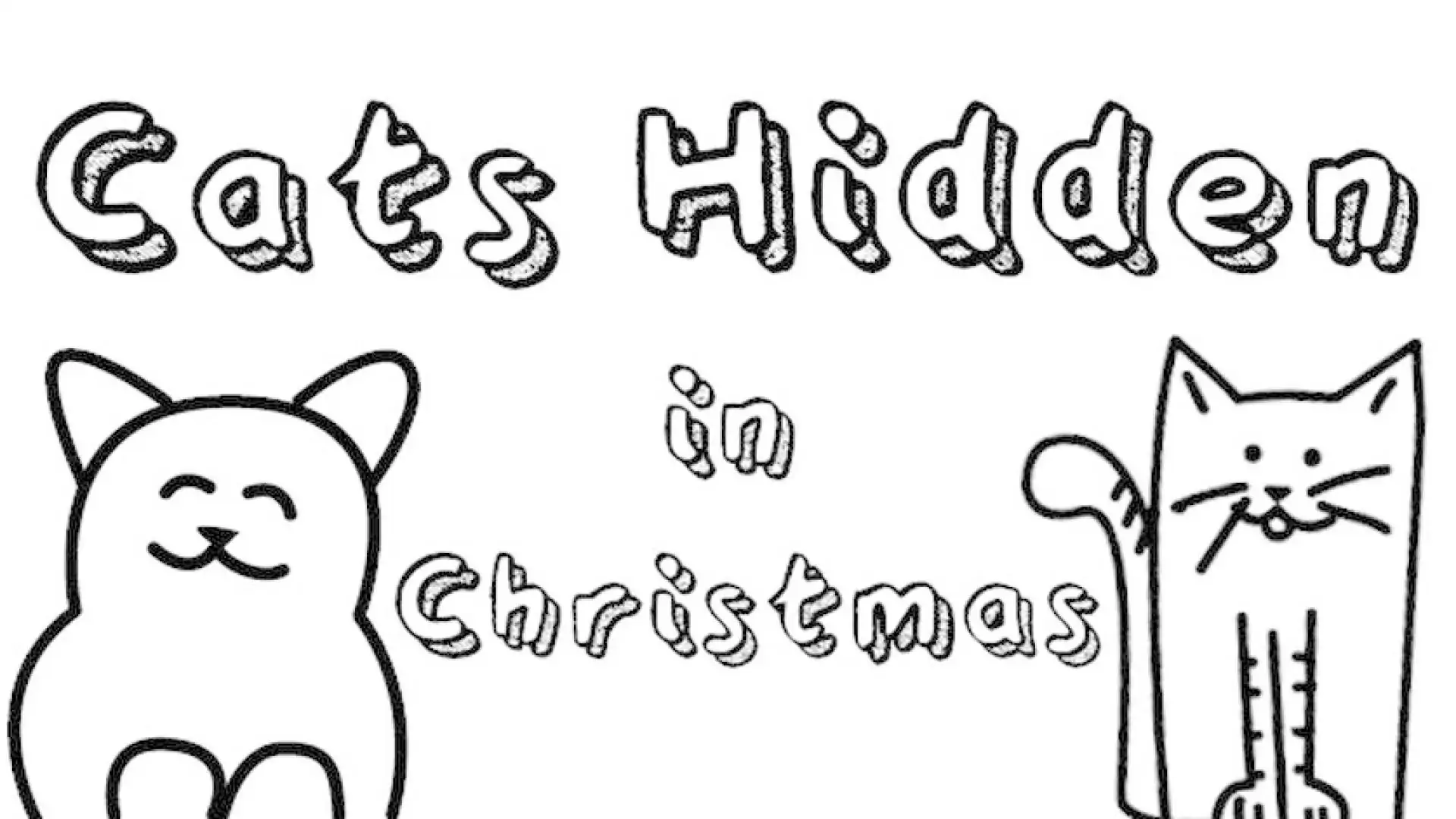 Cats Hidden in Christmas