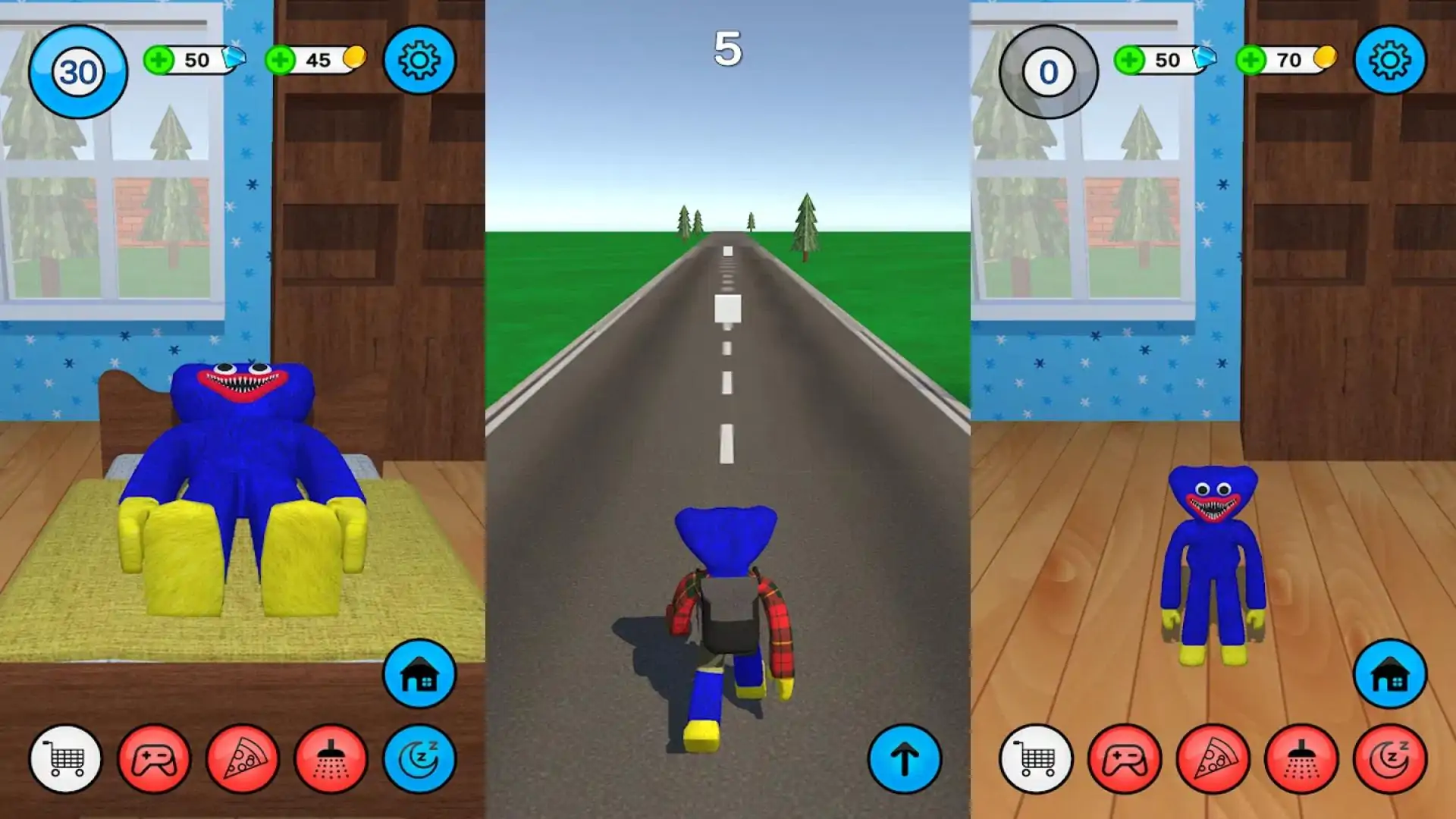 HuggyWuggy：3D模拟器