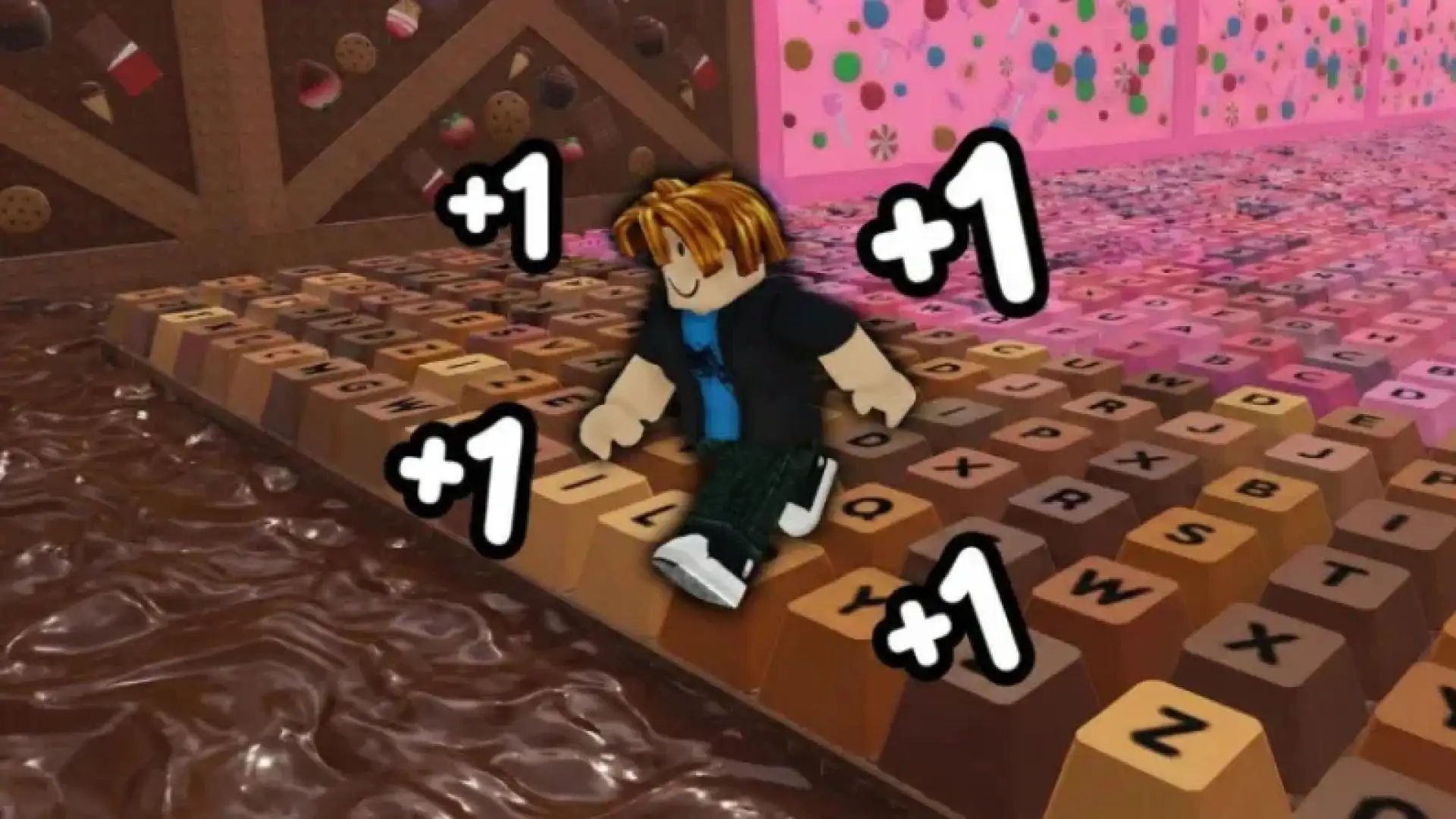 +1 速度键盘逃脱（Roblox地图）