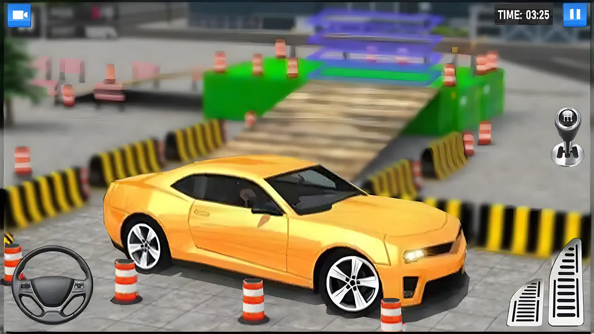 停车场3D汽车游戏
