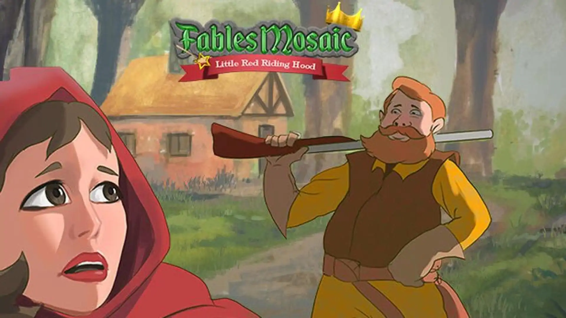Fables Mosaic: Little Red Riding Hood