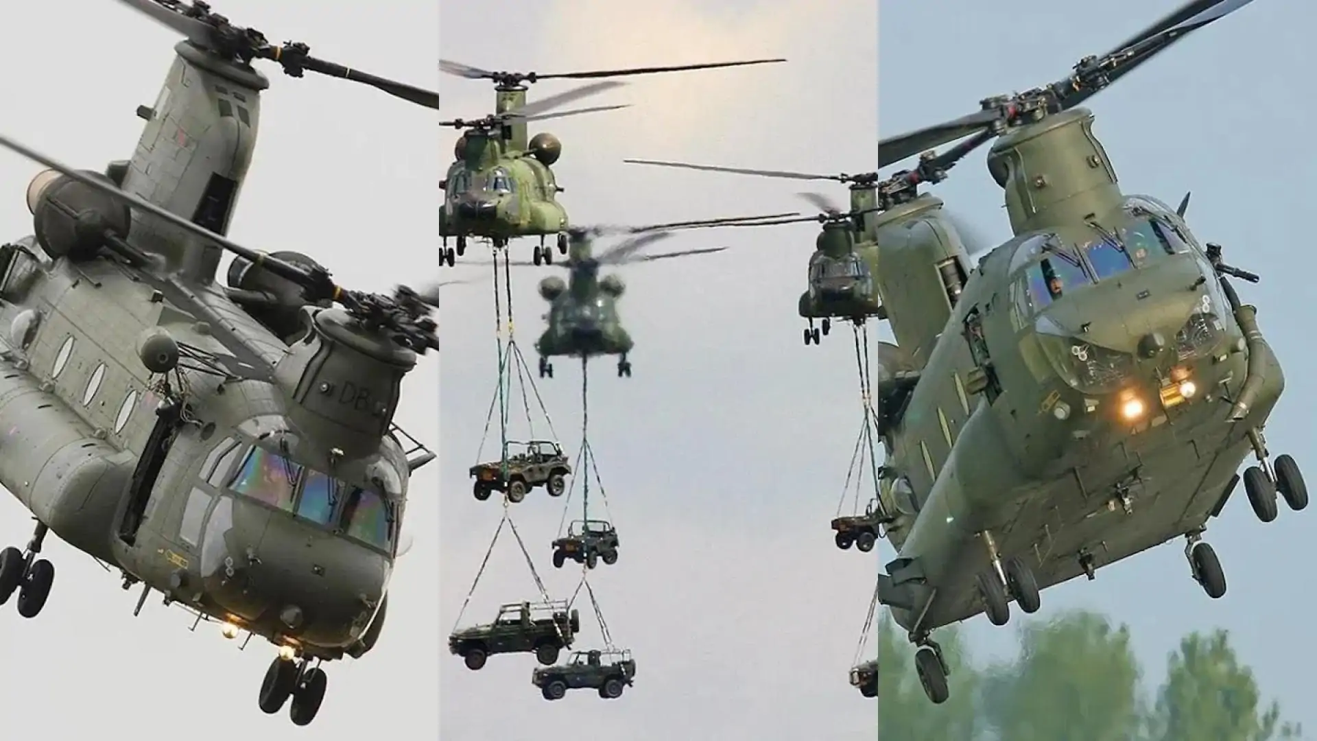 Puzzle Boeing CH 47 Chinook