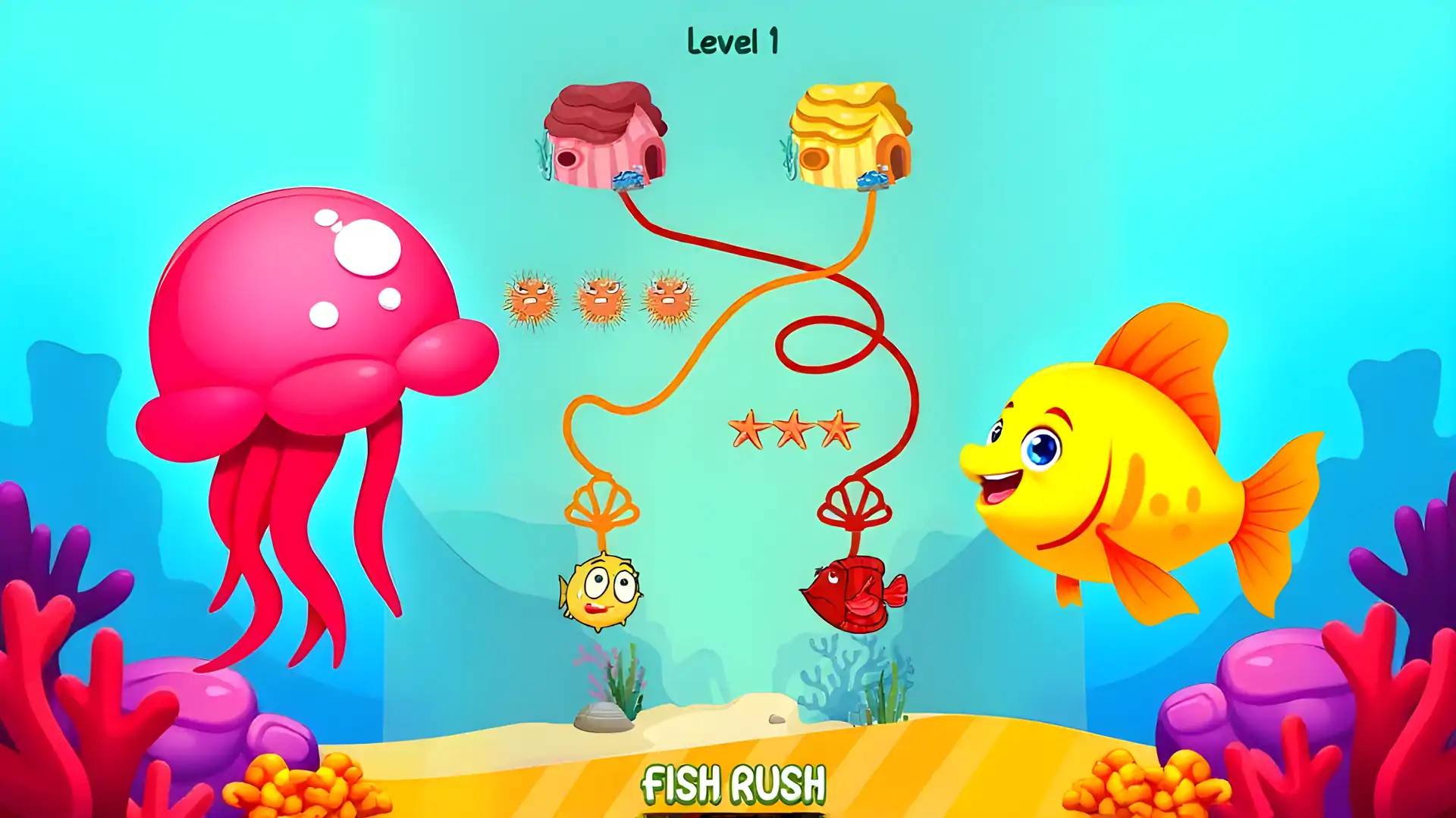 FishRush-划线回家