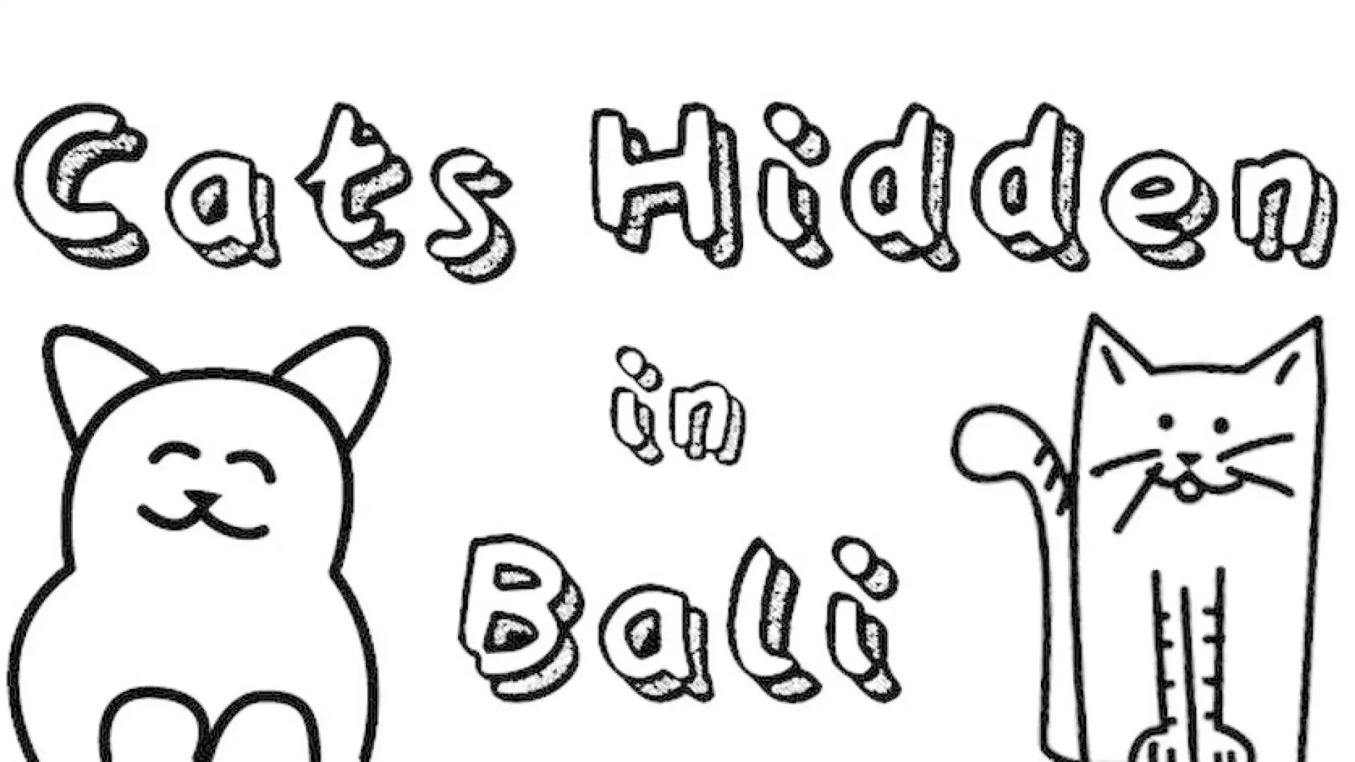 Cats Hidden in Bali