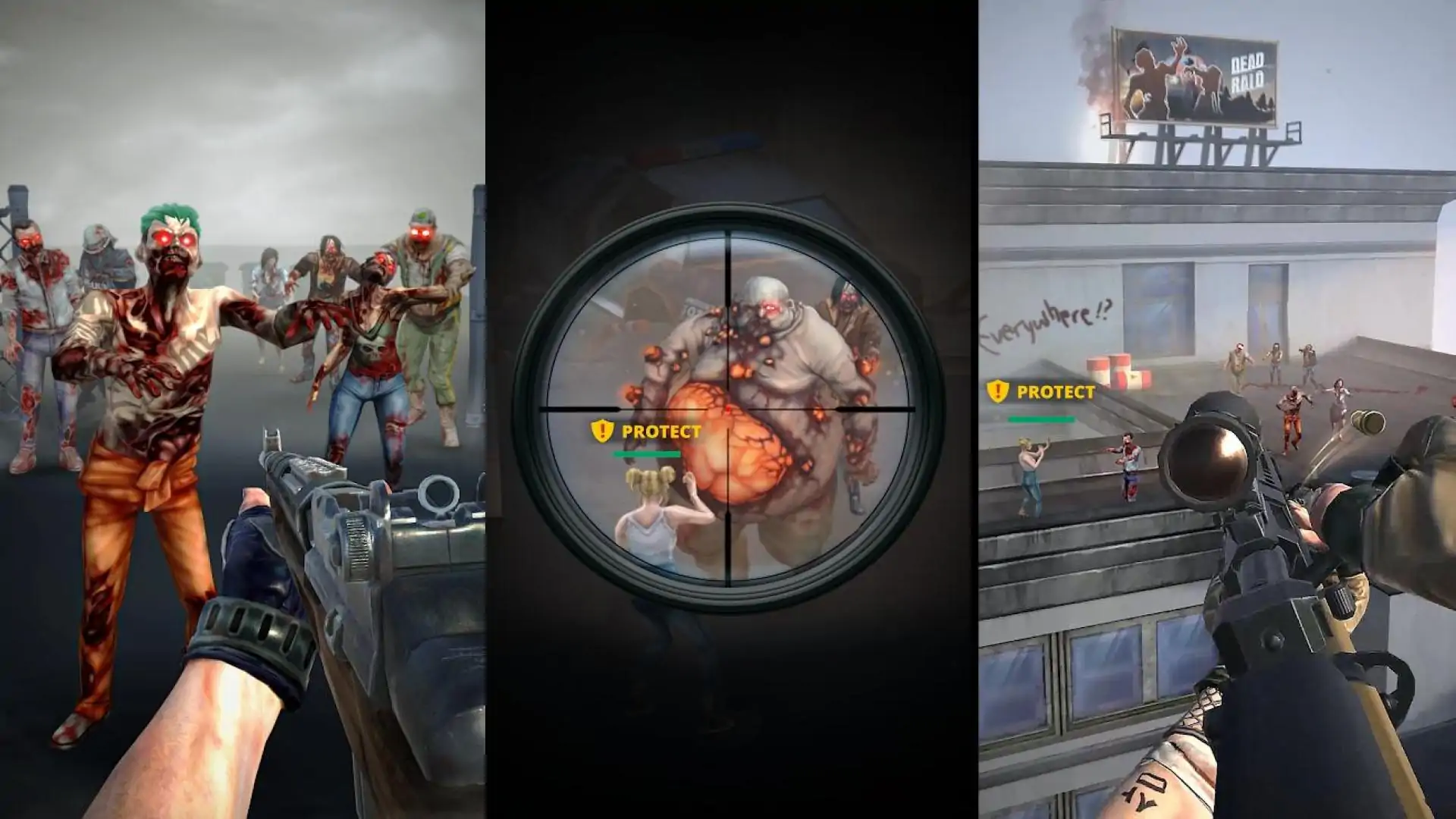 死亡突袭：僵尸射手3D