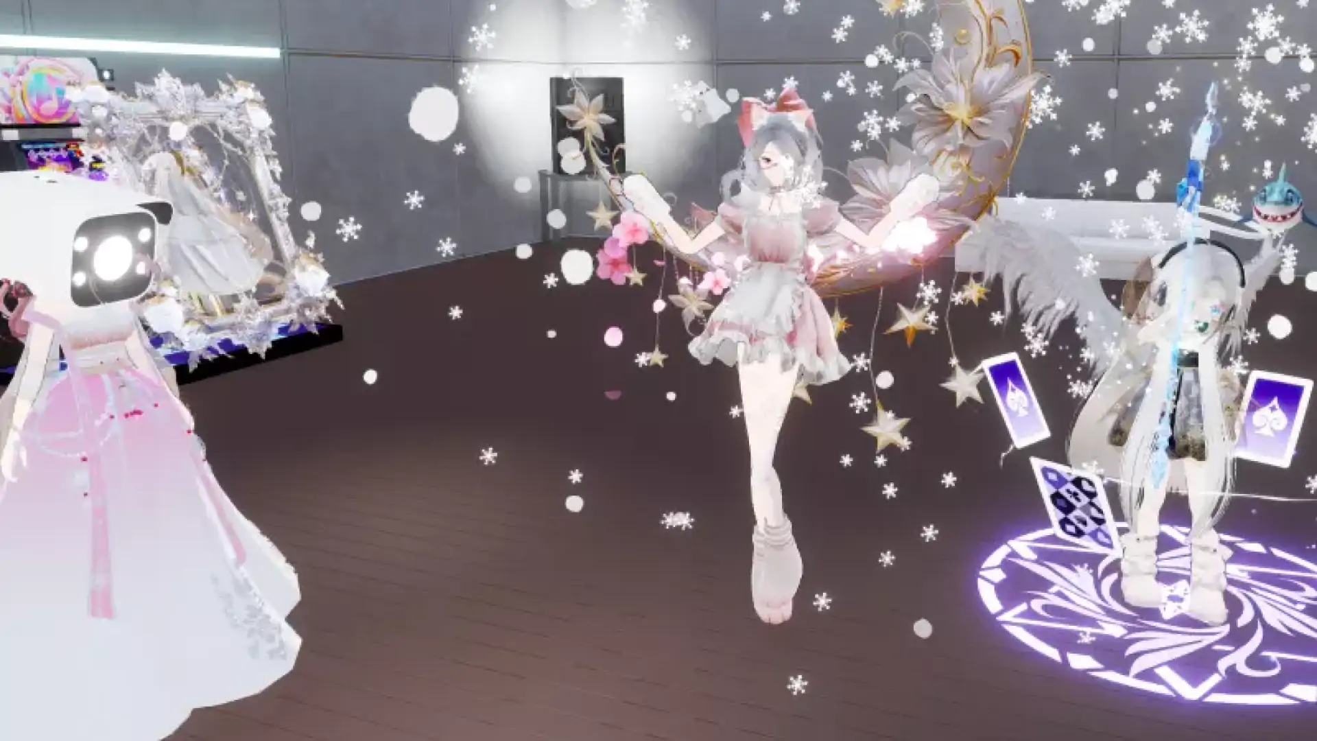 网红练舞室(节奏盒子3D染色)