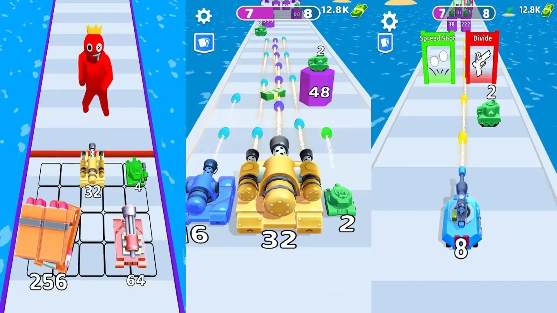 合并坦克跑