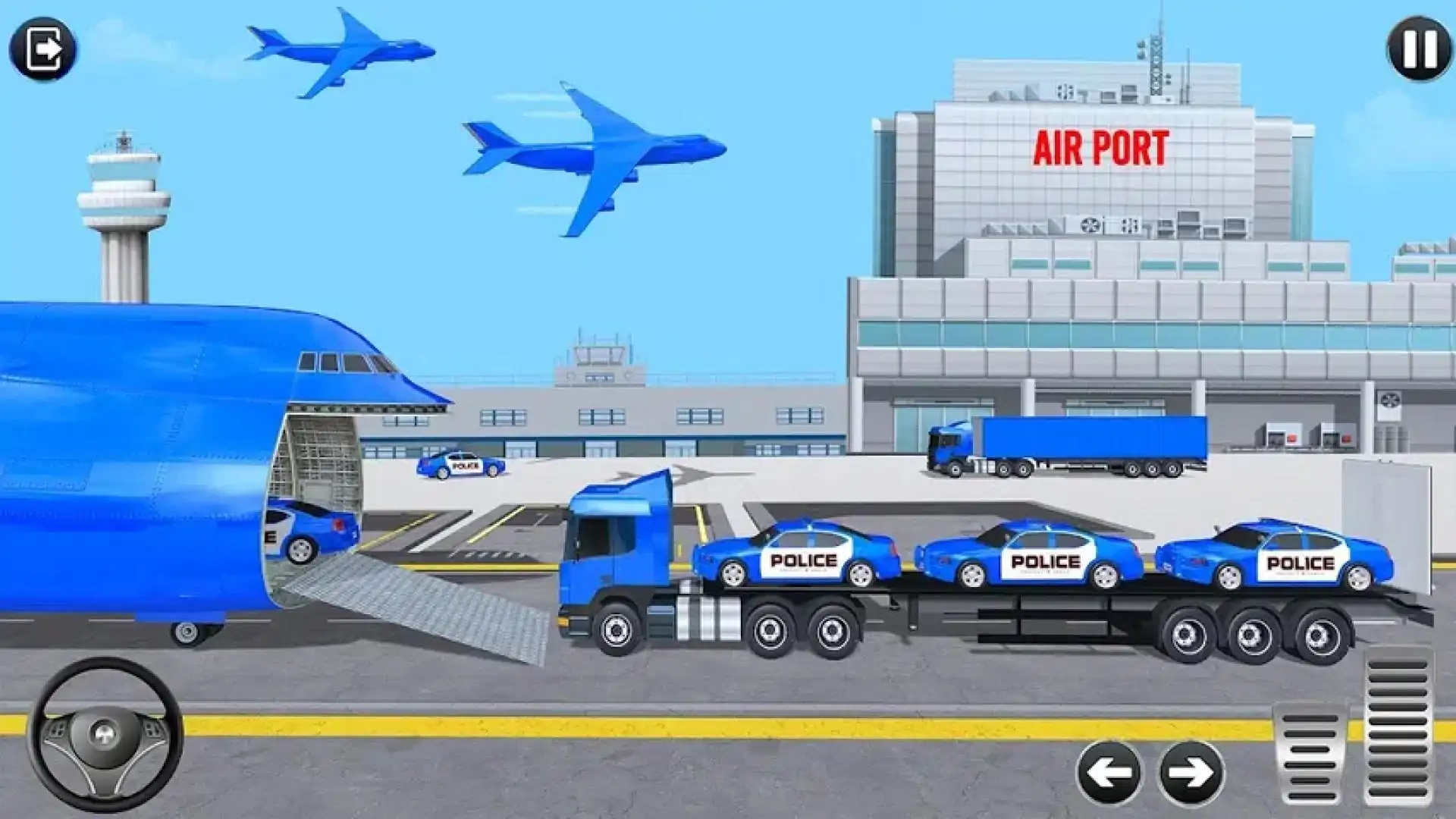 疯狂警车游戏战争模拟