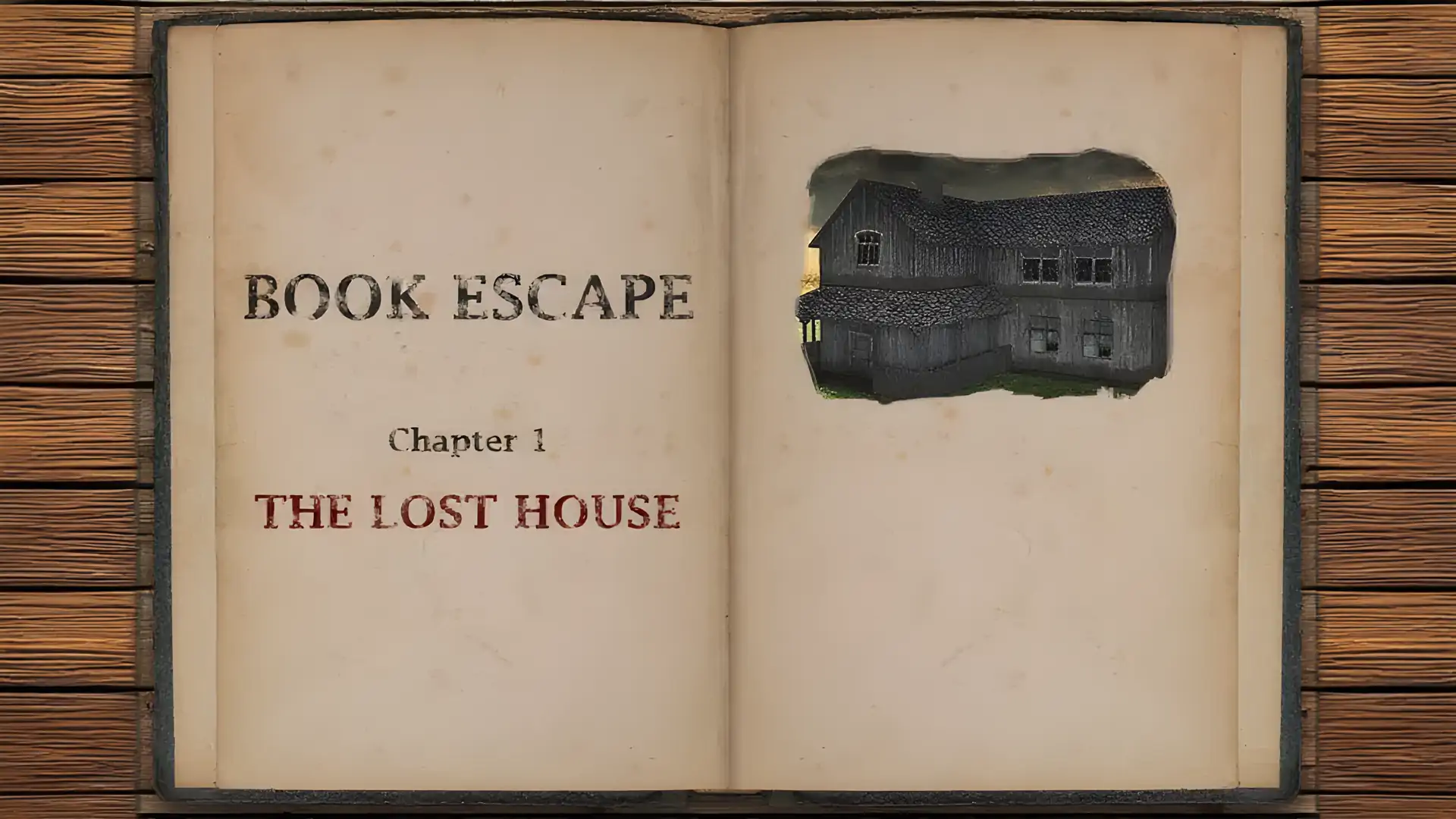 BookEscape-失落的房子