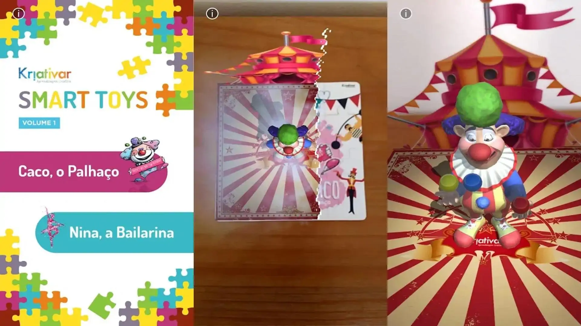 Nina e Caco - Smart Toys Kriativar