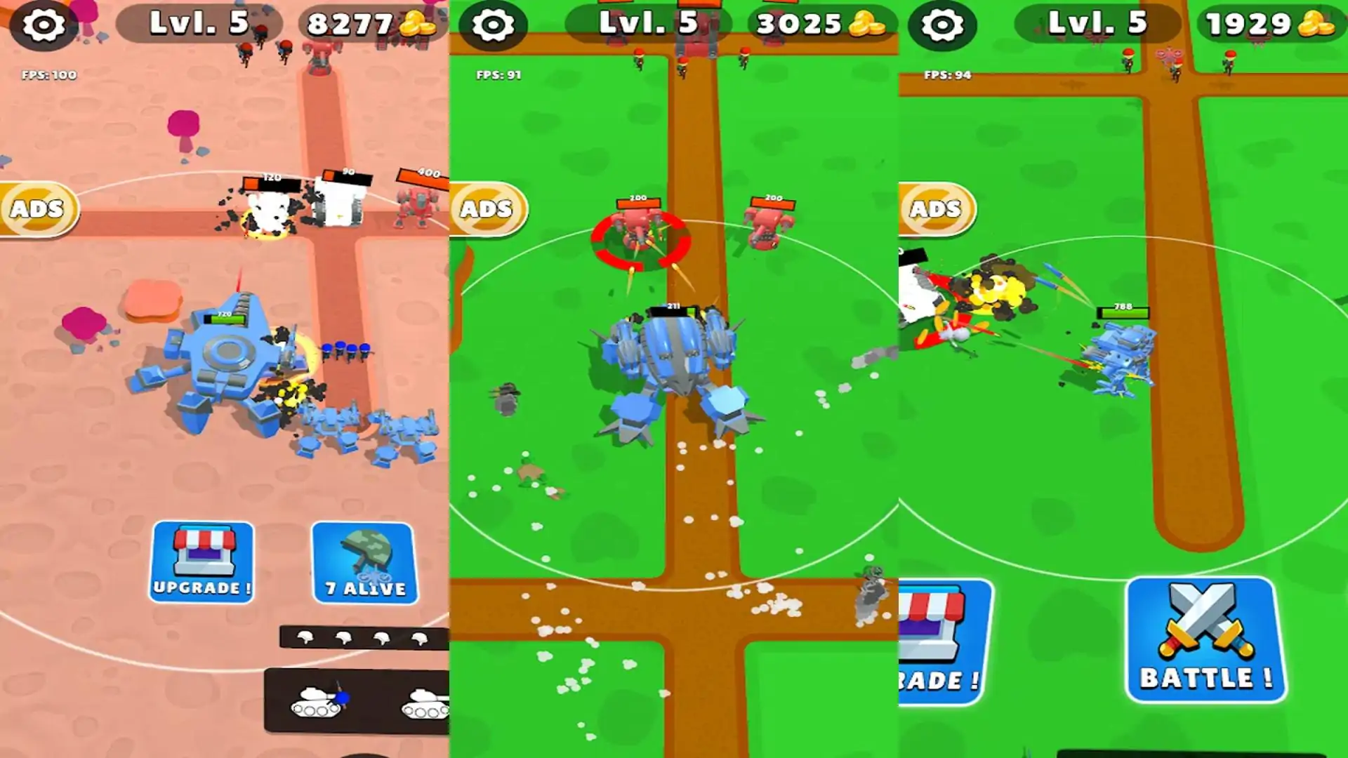 机甲战争：机器人军队