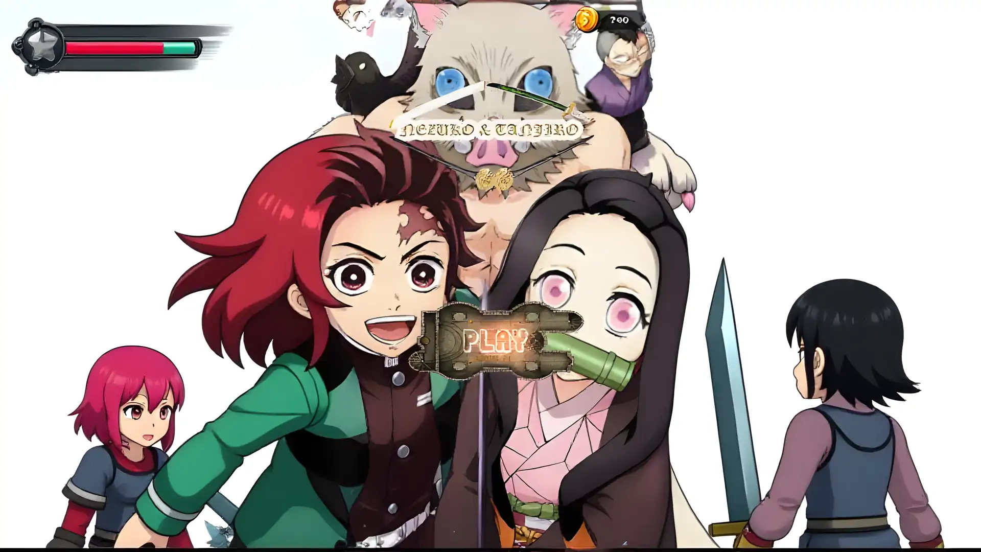 NezukoTanjiroHeroes