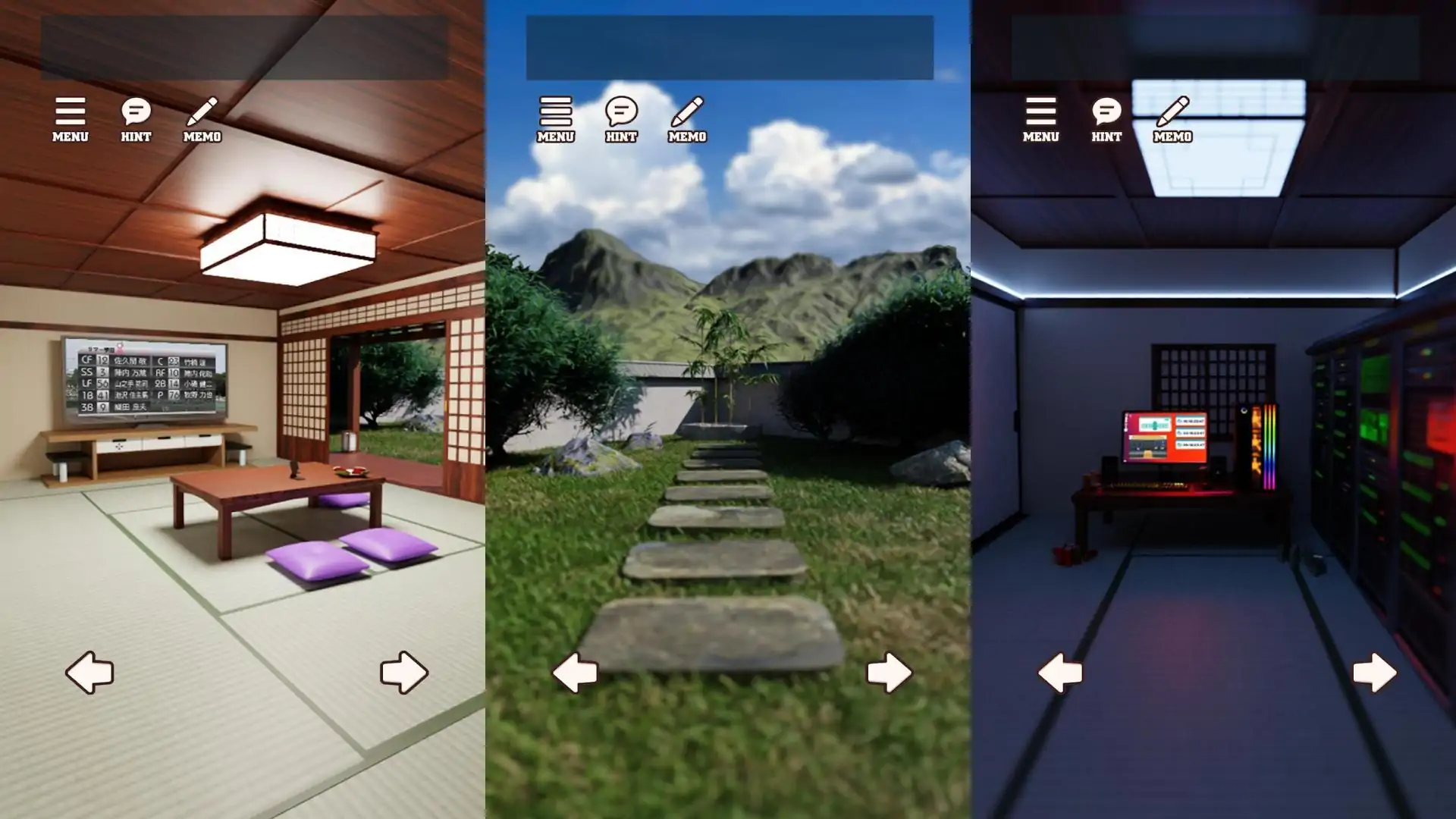 逃脱游戏：夏日小屋与虚拟世界