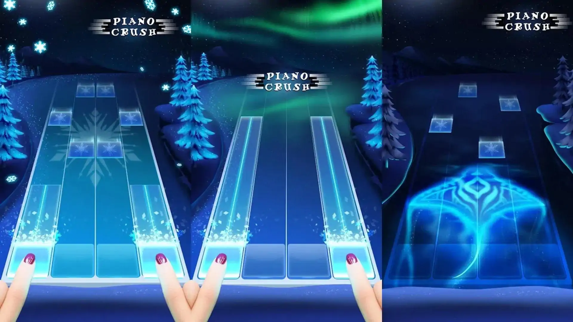 钢琴粉碎敲击块