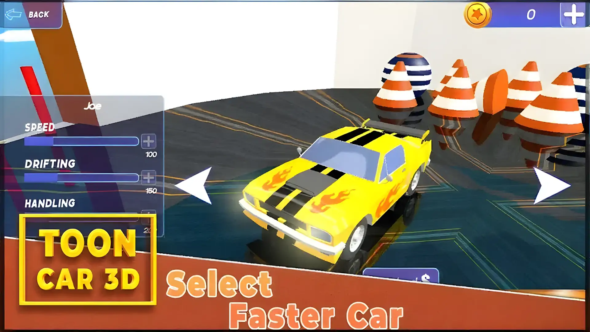 Toon Car Stunt Simulator 3D