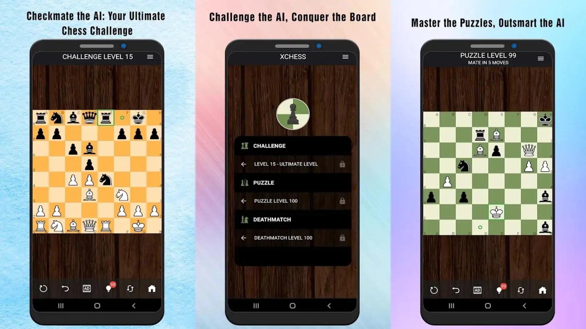 XChess：与人工智能下棋